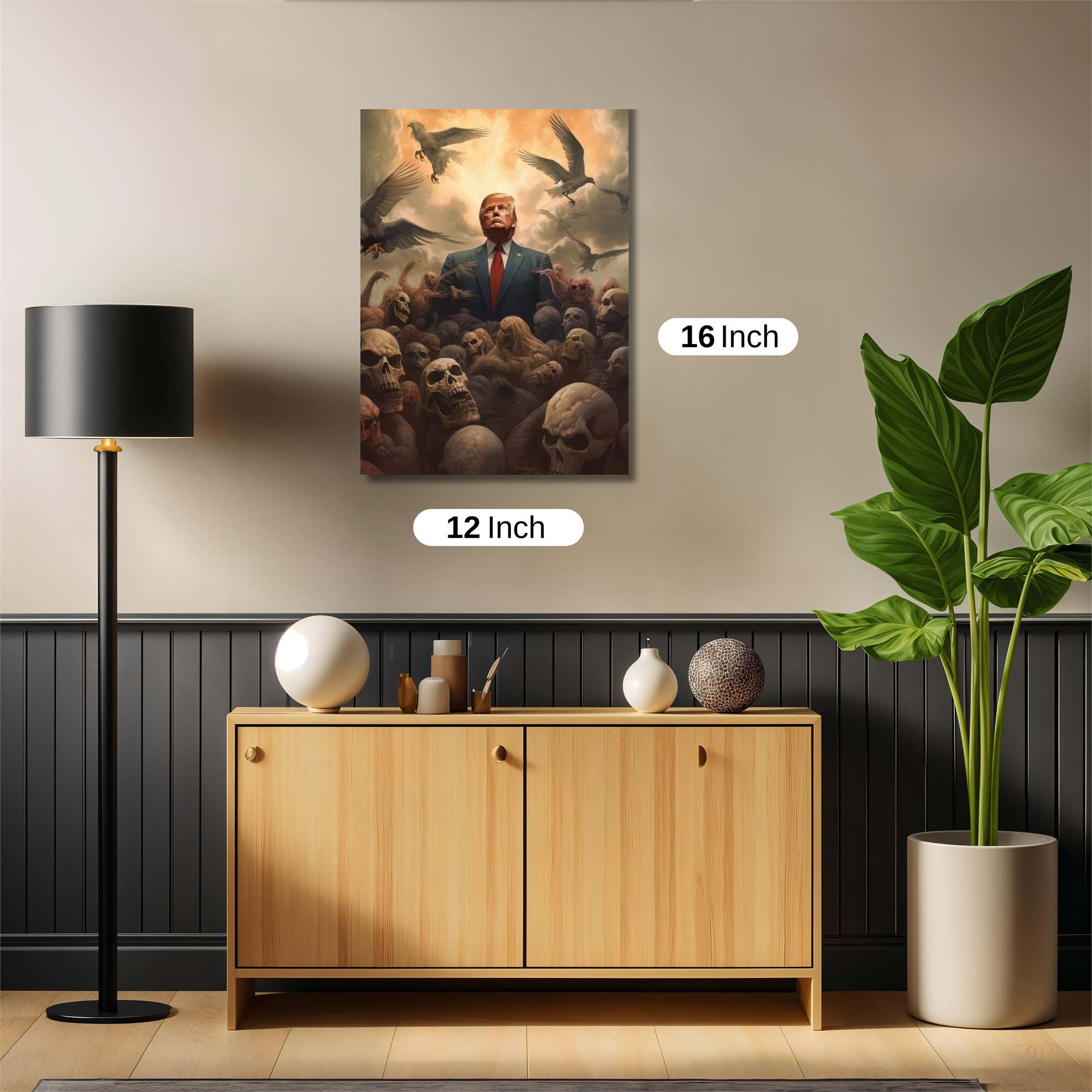 Trump Apocalyptic Safe Wall Magnetic / M