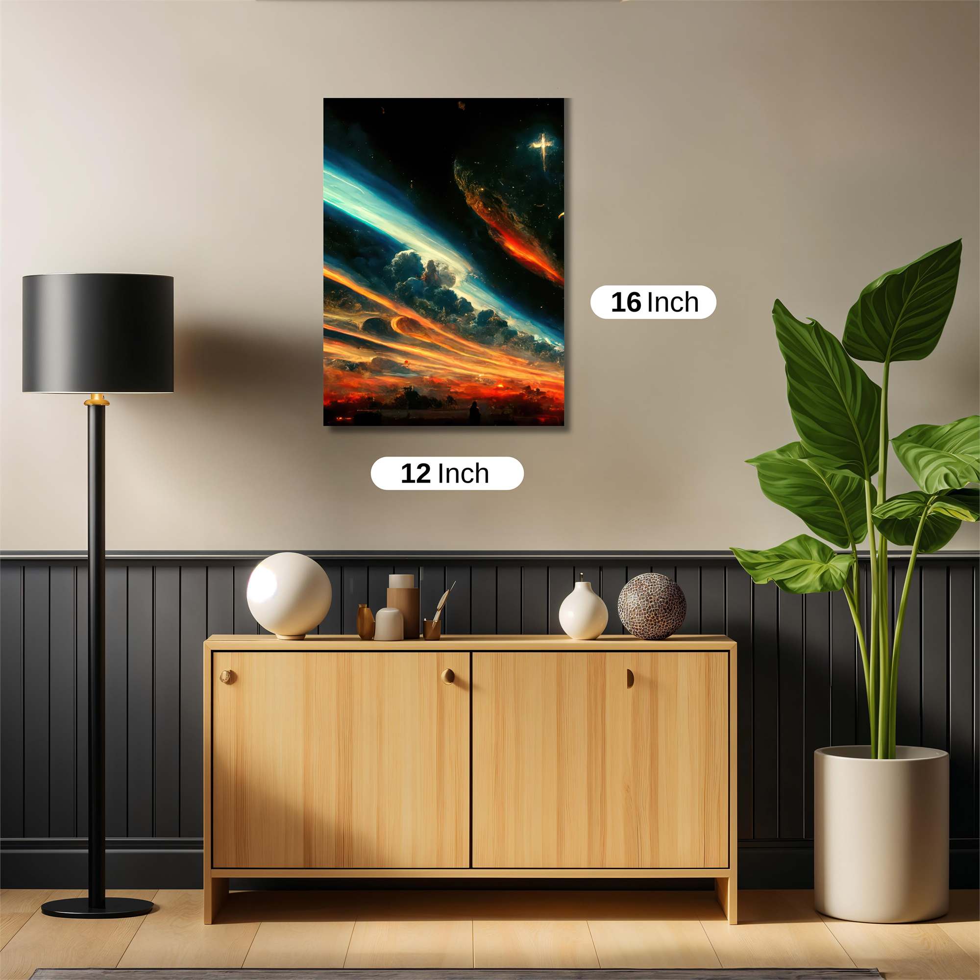 Cosmic Serenity Safe Wall Magnetic / M