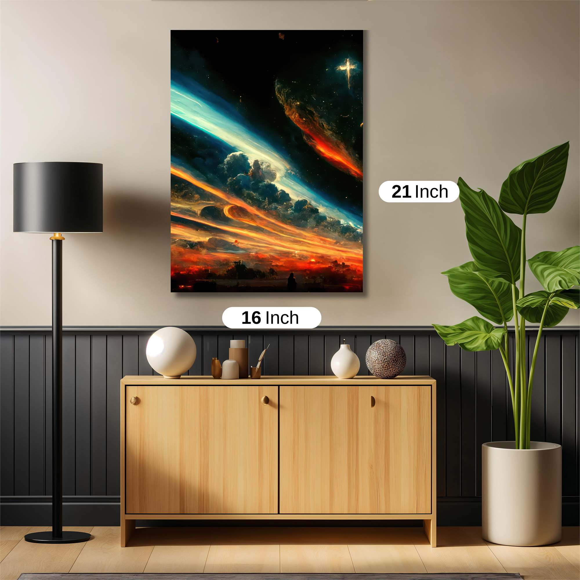 Cosmic Serenity Safe Wall Magnetic / M
