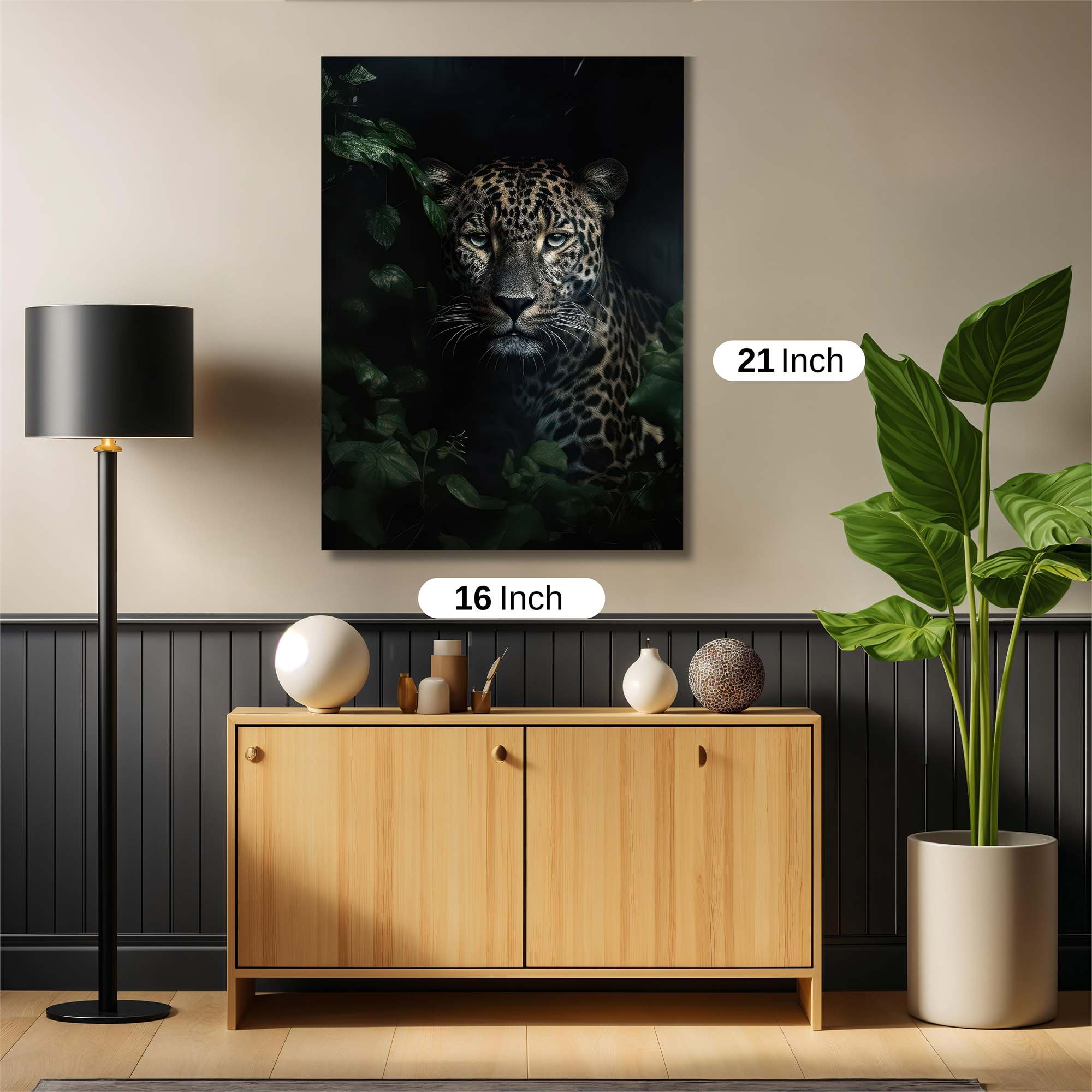 Leopard Enigma Safe Wall Magnetic / M