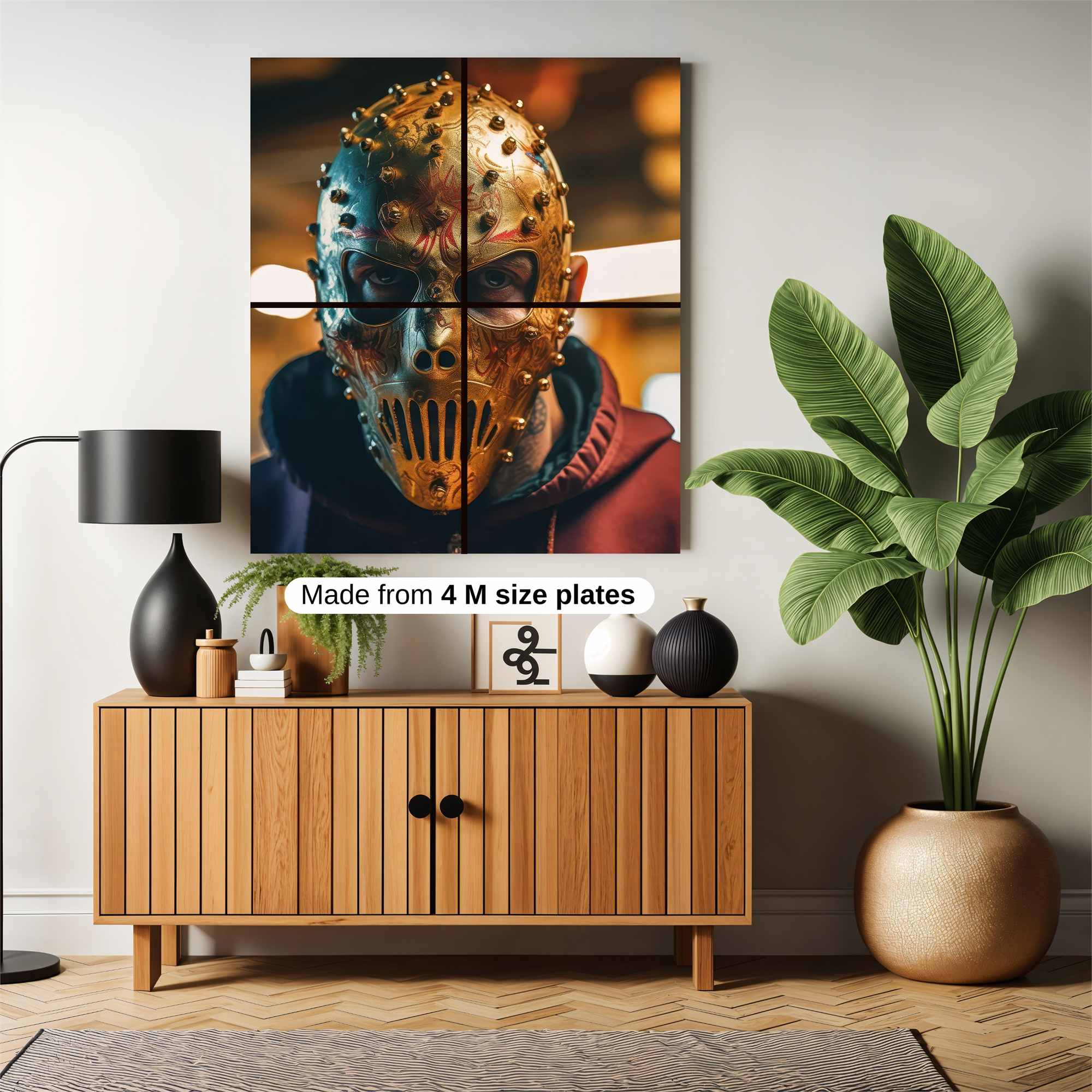 Golden Menace Safe Wall Magnetic / M
