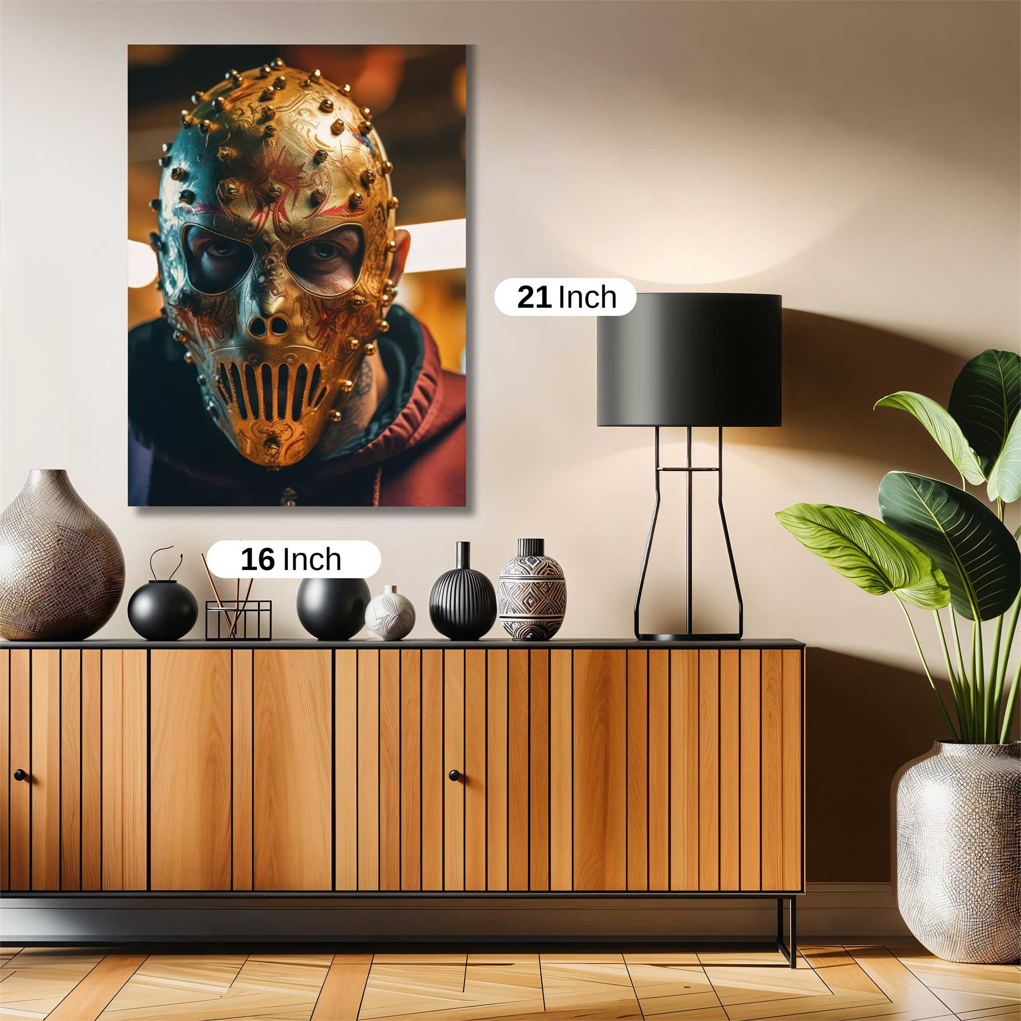 Golden Menace Safe Wall Magnetic / M