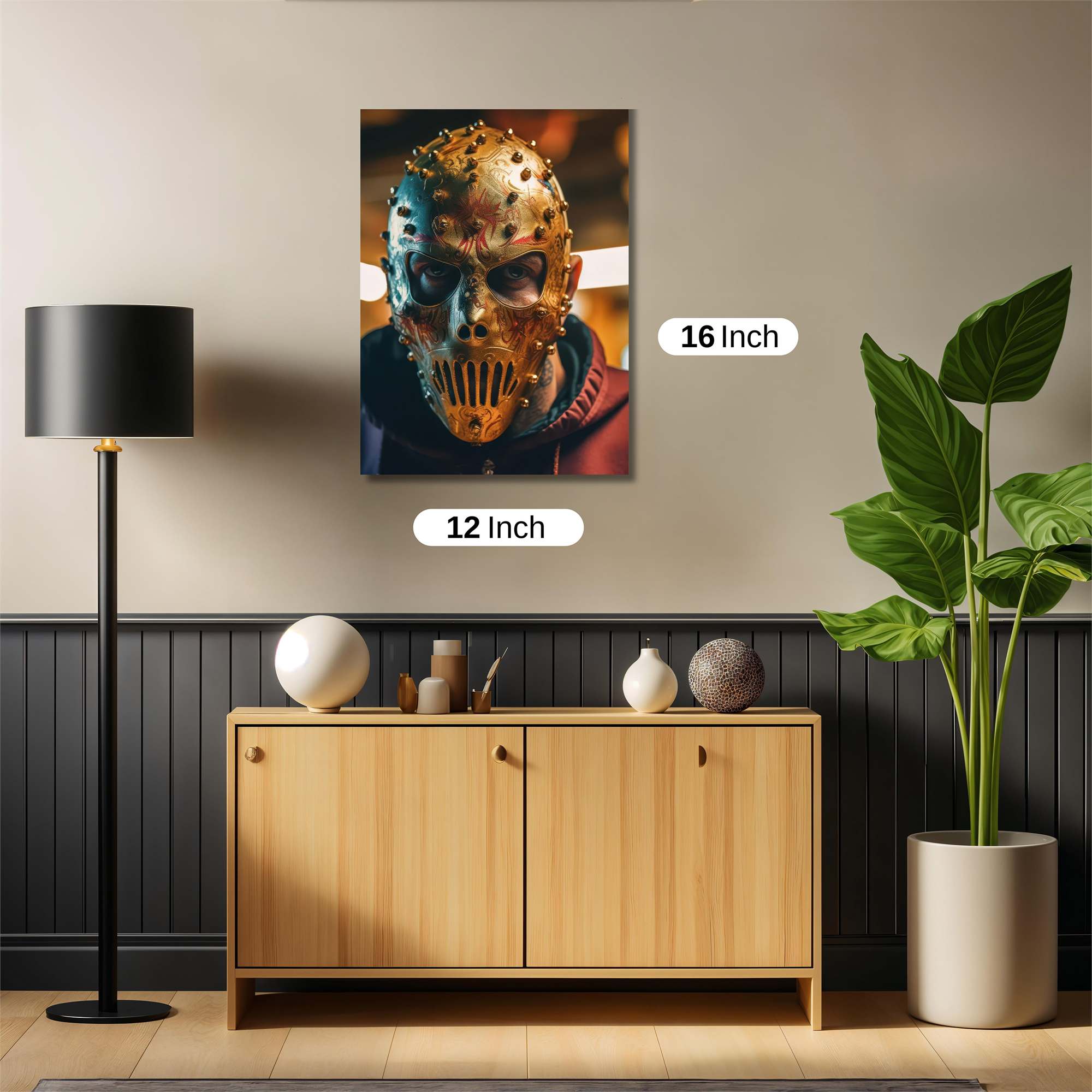 Golden Menace Safe Wall Magnetic / M