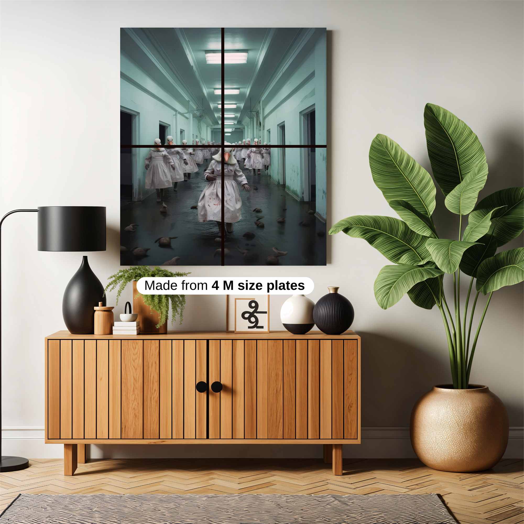 Birds Asylum Safe Wall Magnetic / M