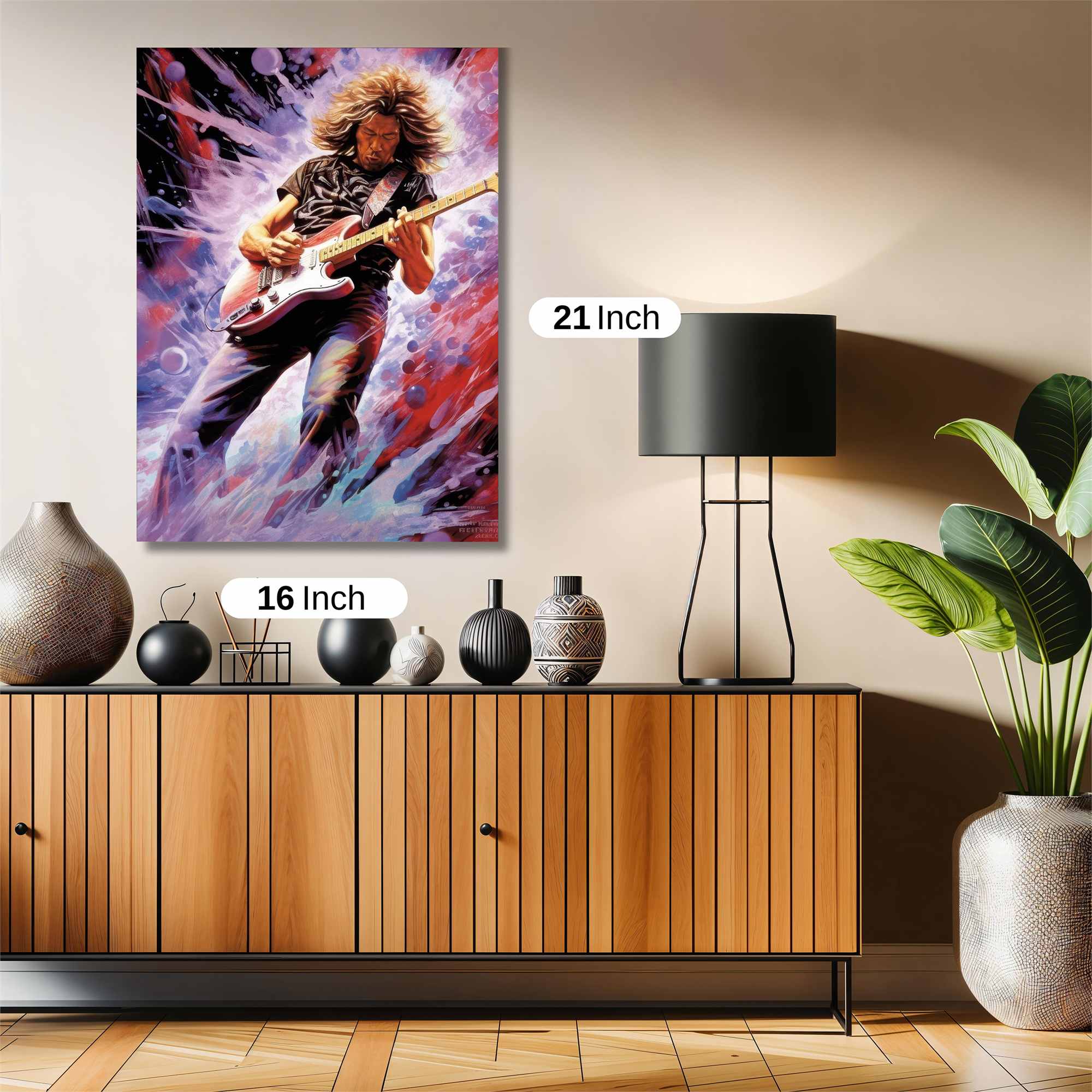 Guitar Frenzy Safe Wall Magnetic / M