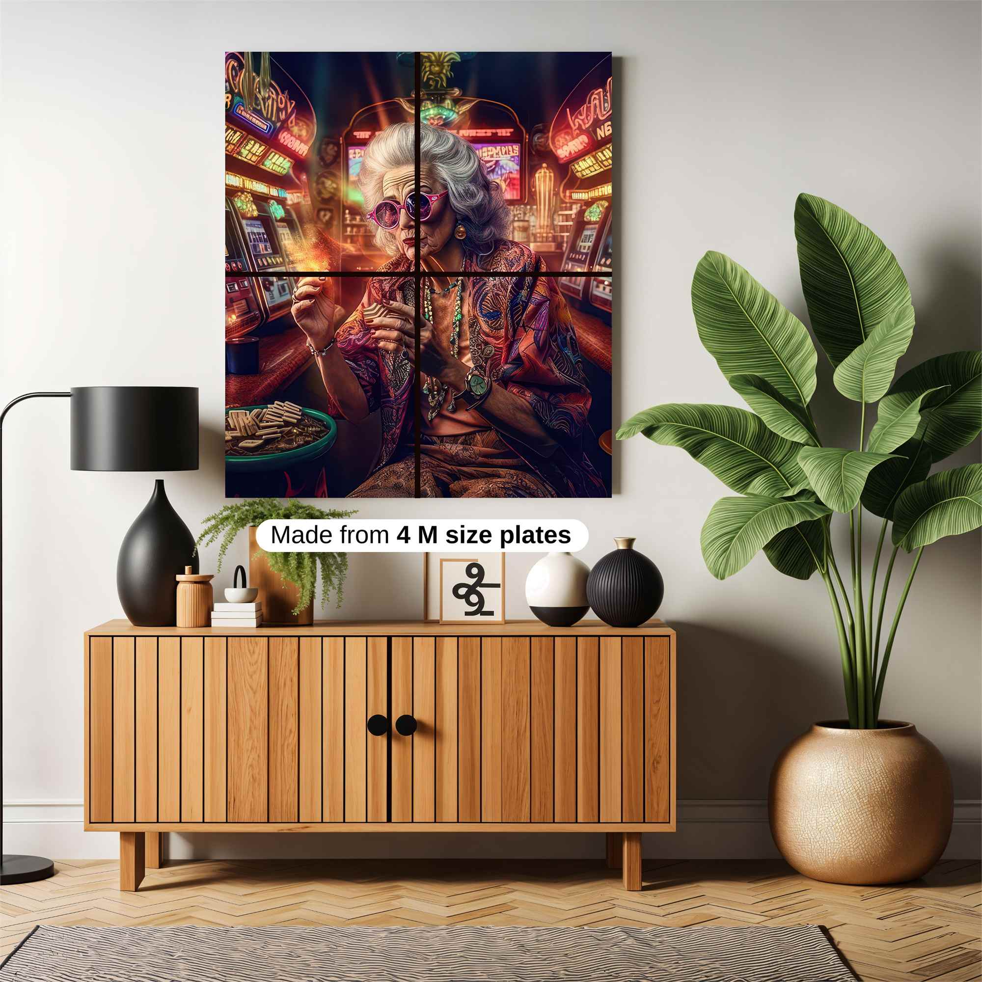 Gambler's Glow Safe Wall Magnetic / M