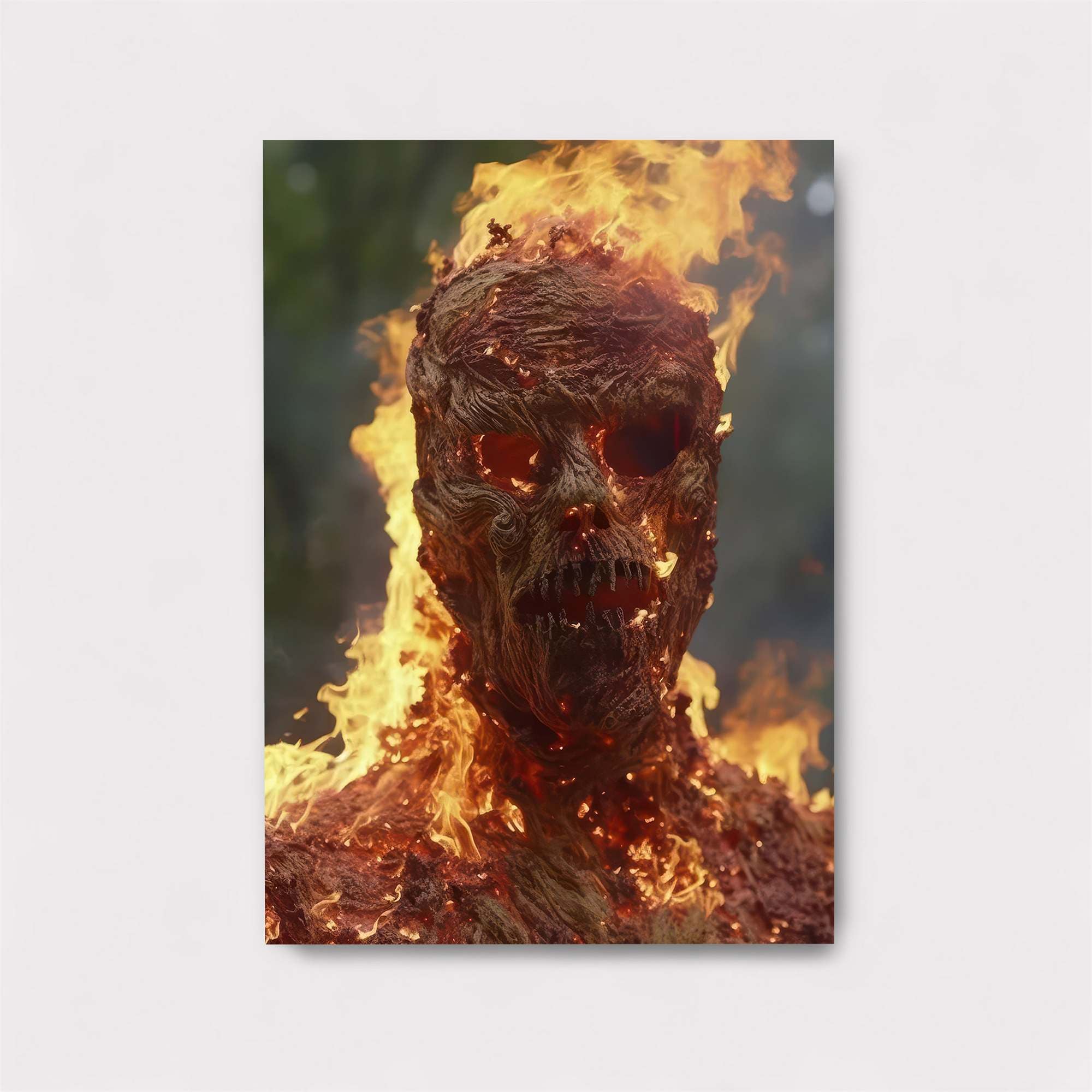 Flame Wraith Safe Wall Magnetic / M