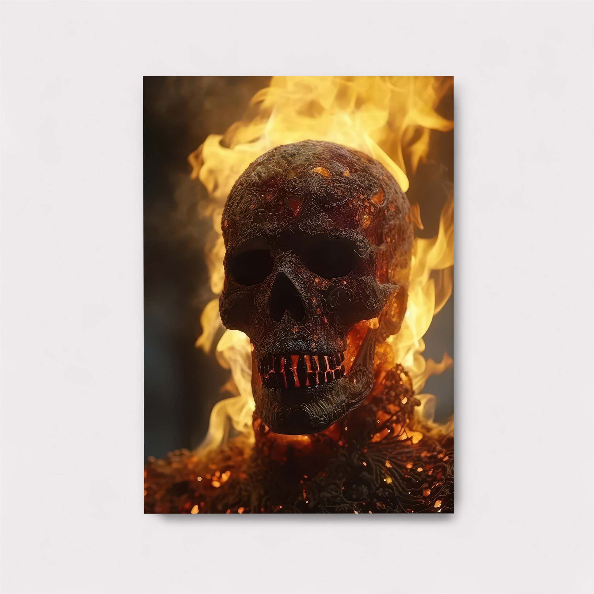 Ghostrider Ablaze Safe Wall Magnetic / M