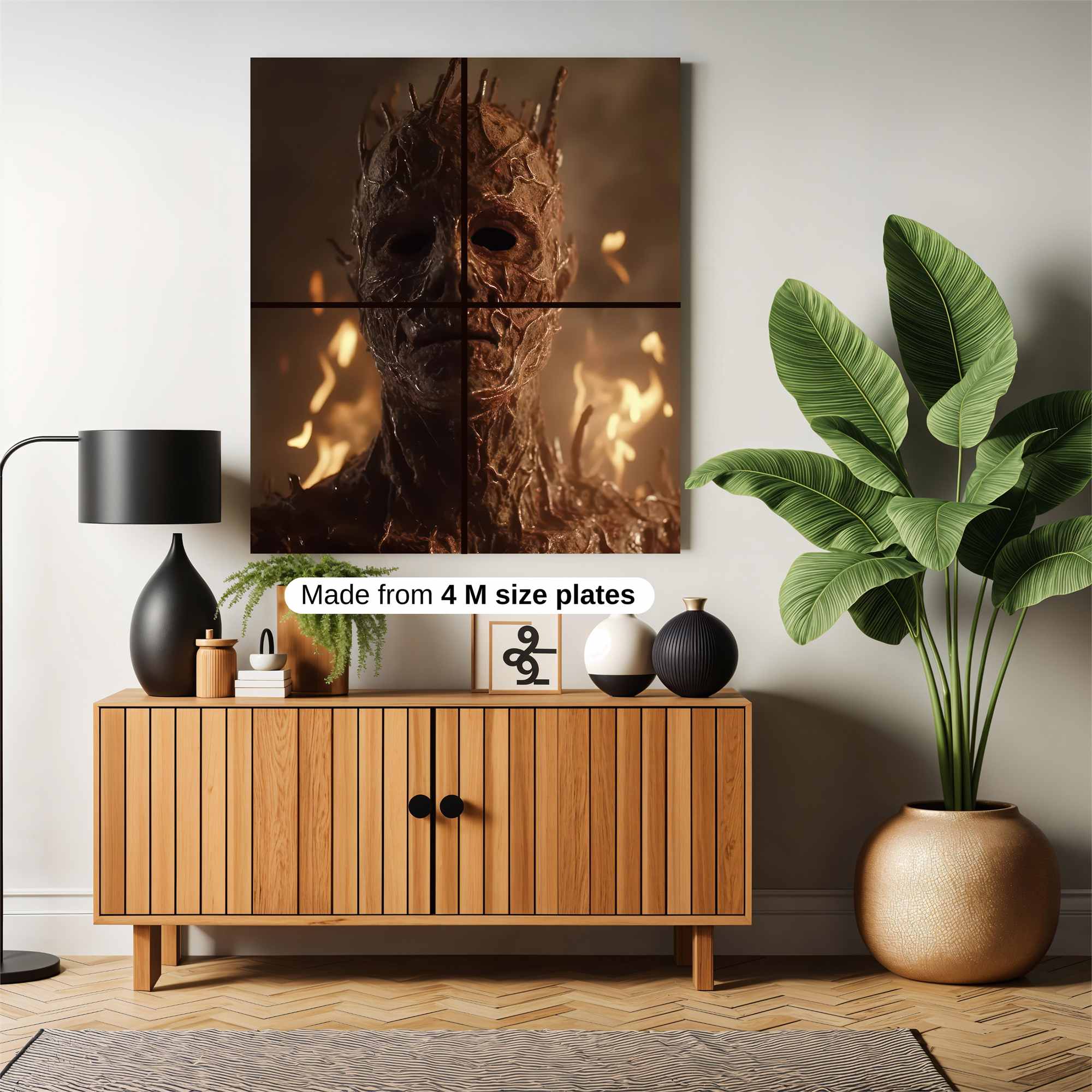 Flame Wraith Safe Wall Magnetic / M