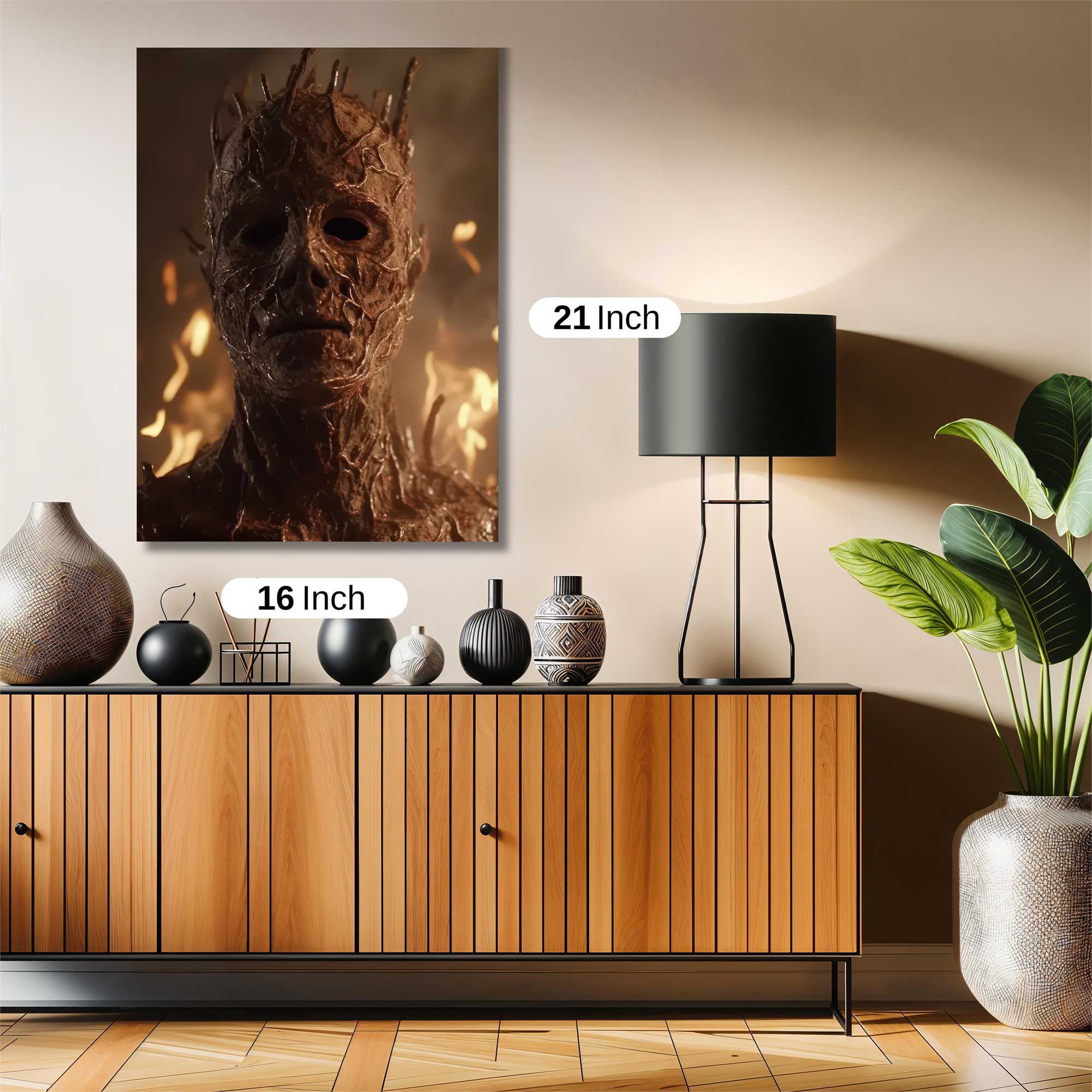 Flame Wraith Safe Wall Magnetic / M