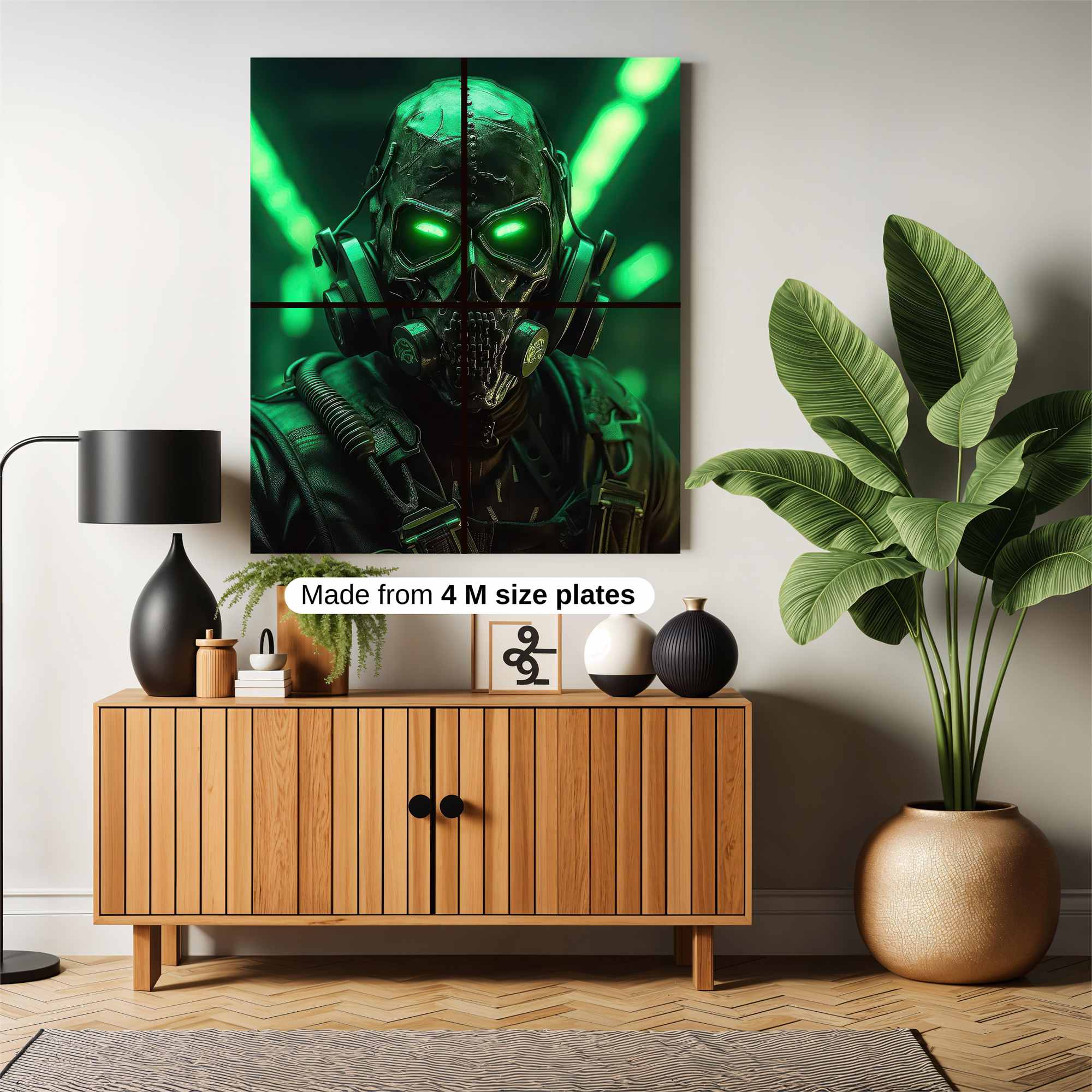 Skull Sentinel Safe Wall Magnetic / M