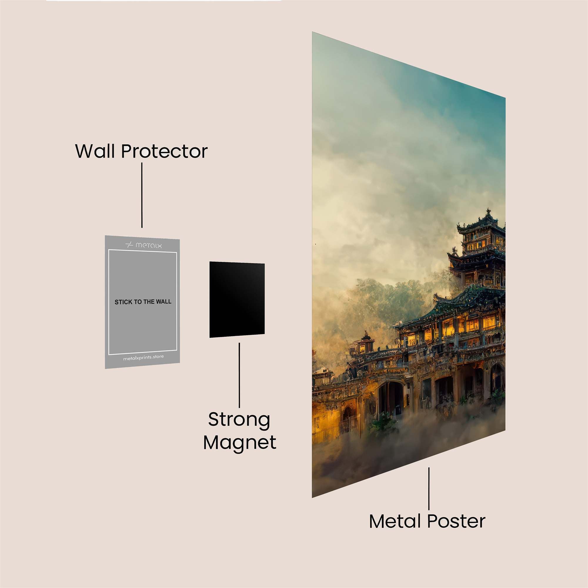 Mystic Tempest Safe Wall Magnetic / M