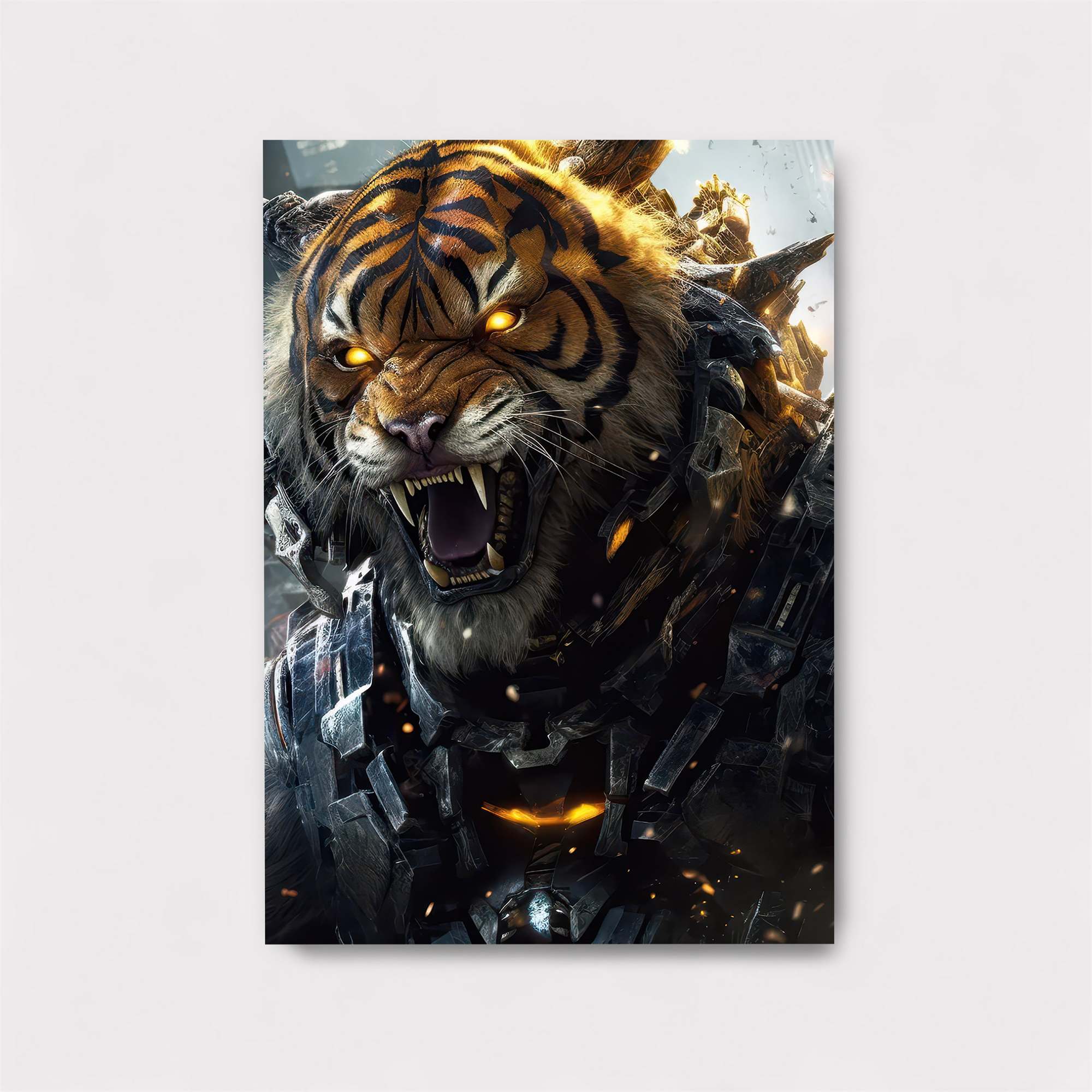 Tiger Rage Safe Wall Magnetic / M