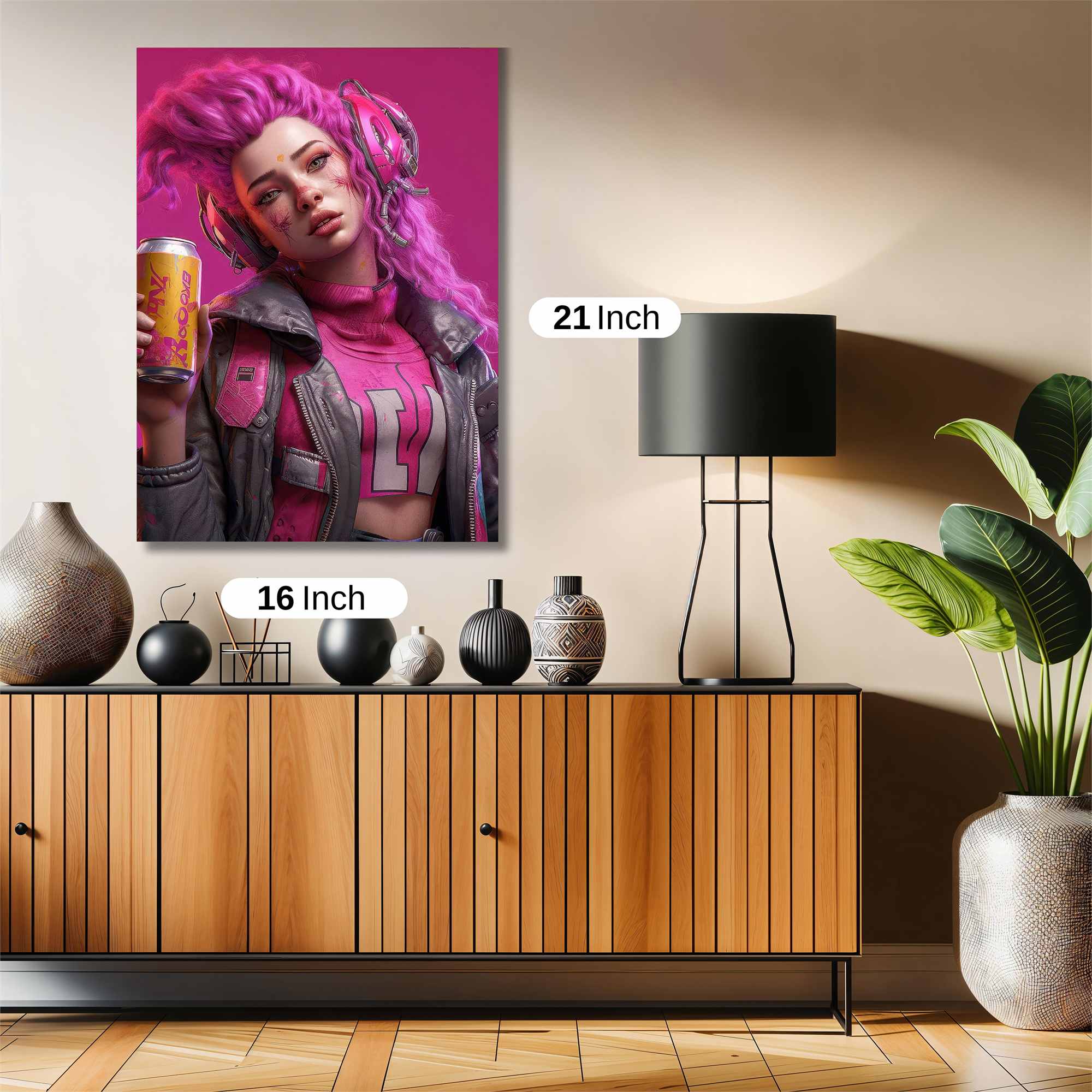 Cyberpunk Rebellious Safe Wall Magnetic / M