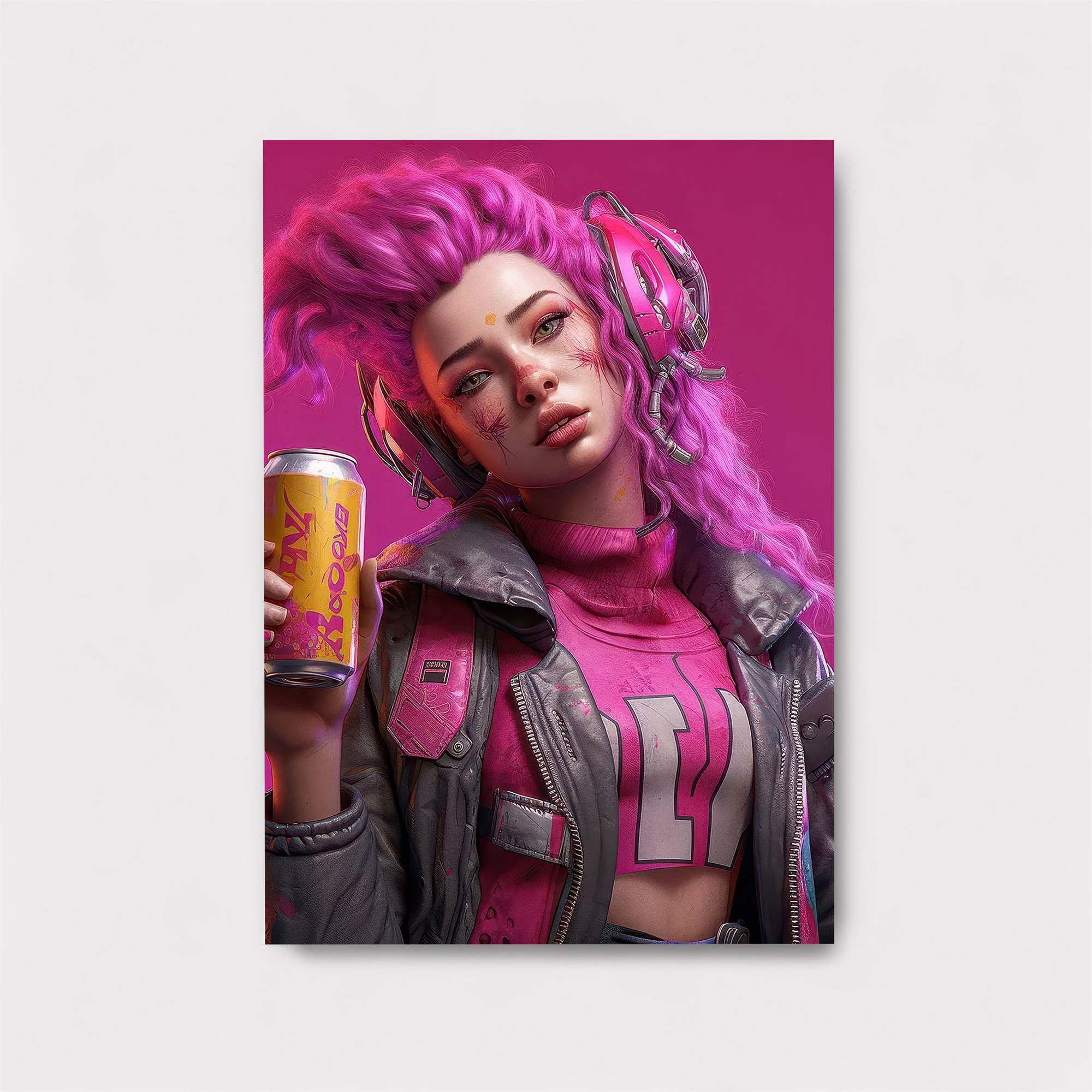 Cyberpunk Rebellious Safe Wall Magnetic / M