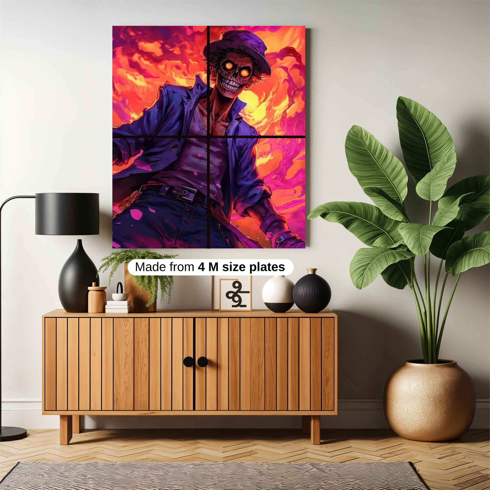 Skeleton Swagger Safe Wall Magnetic / M