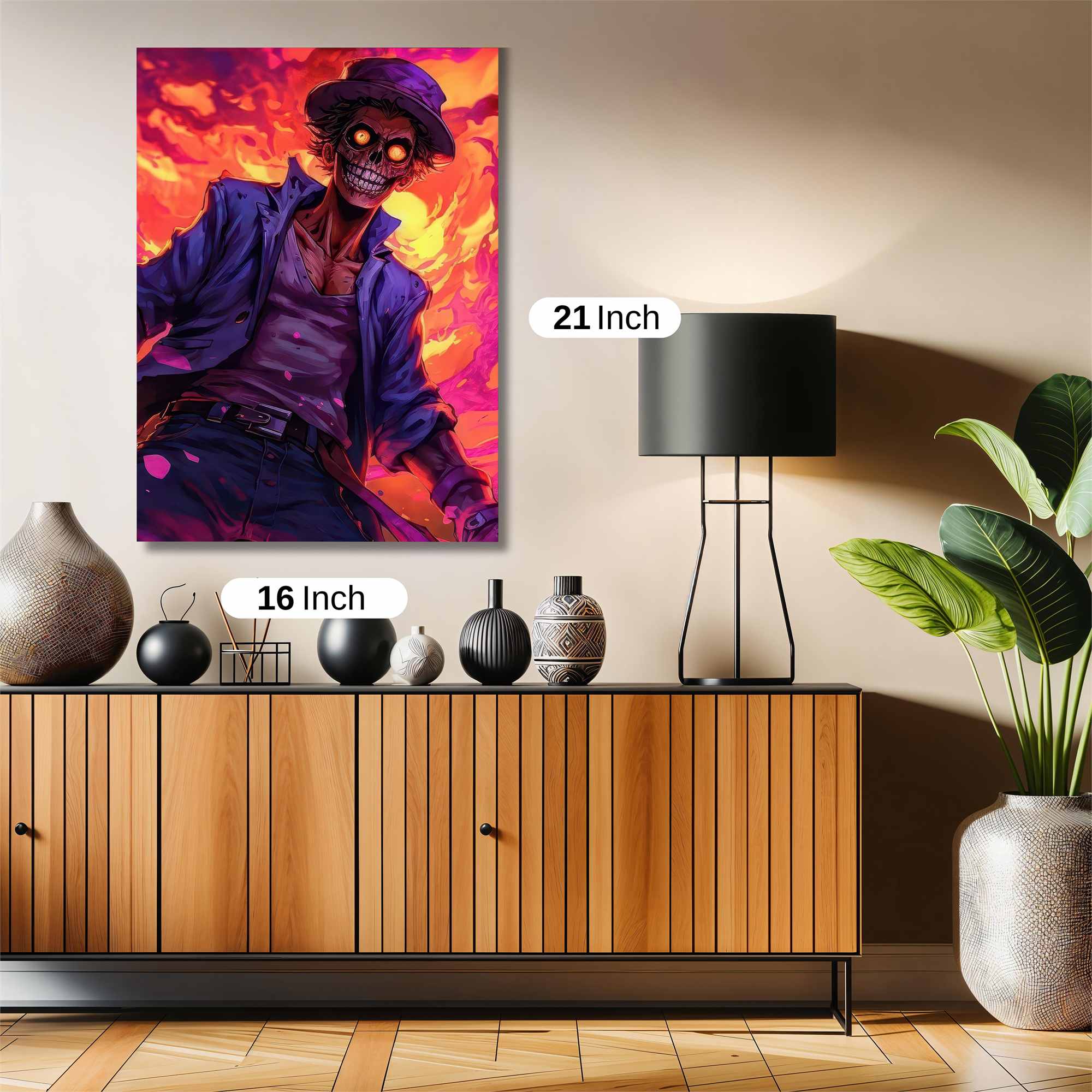 Skeleton Swagger Safe Wall Magnetic / M
