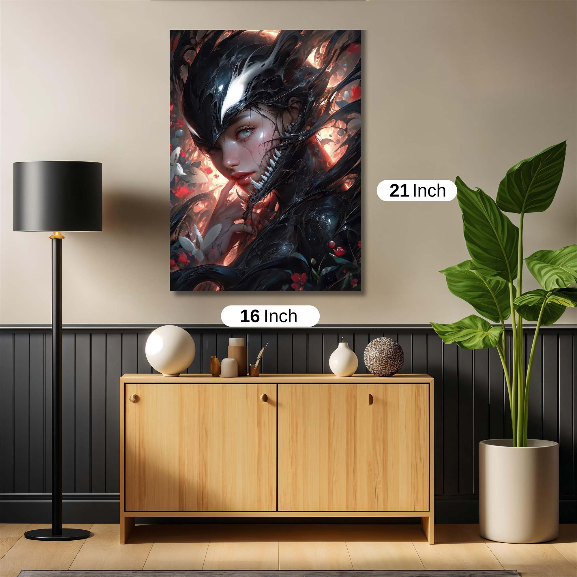 Venom Blossom Safe Wall Magnetic / M