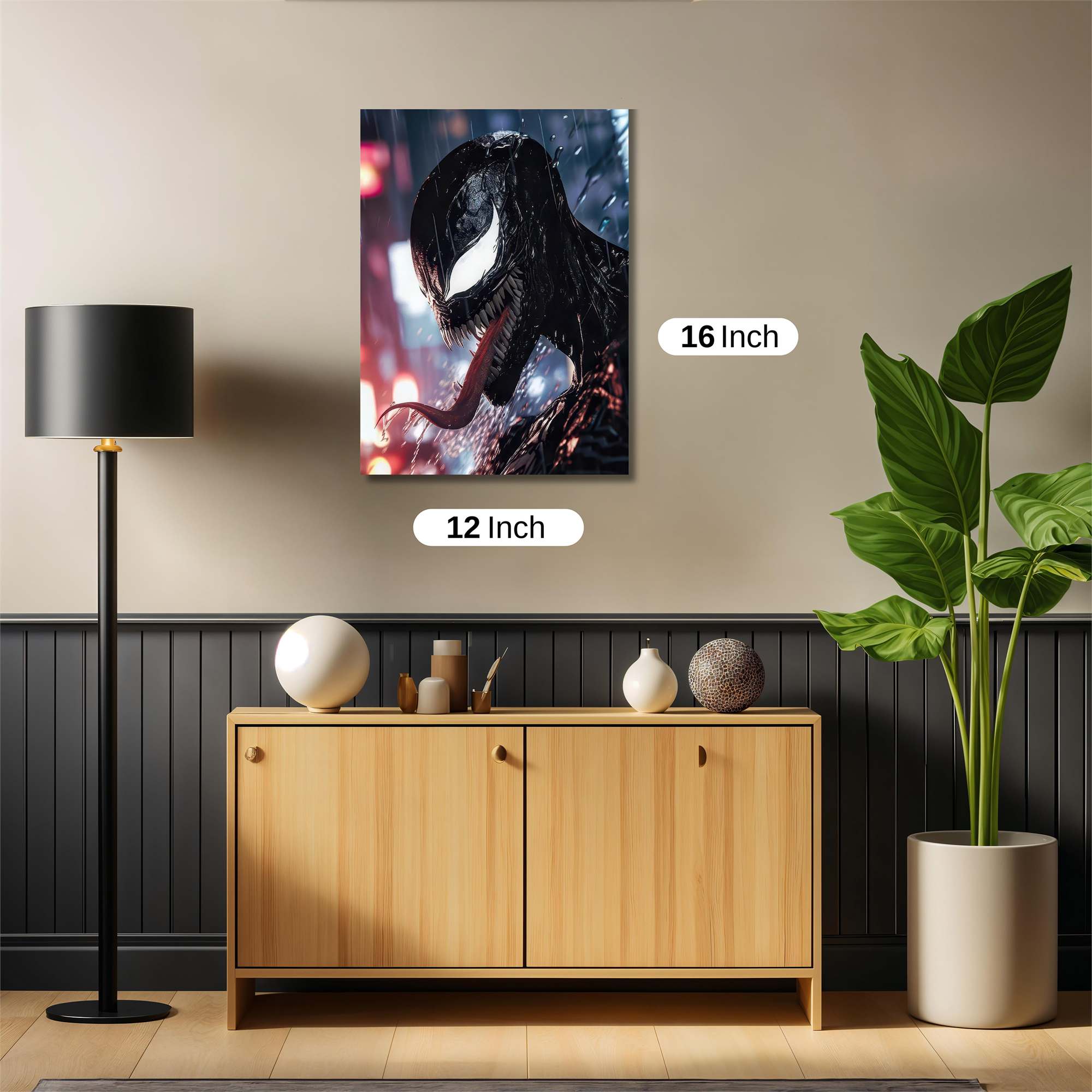 Venom Menacing Safe Wall Magnetic / M