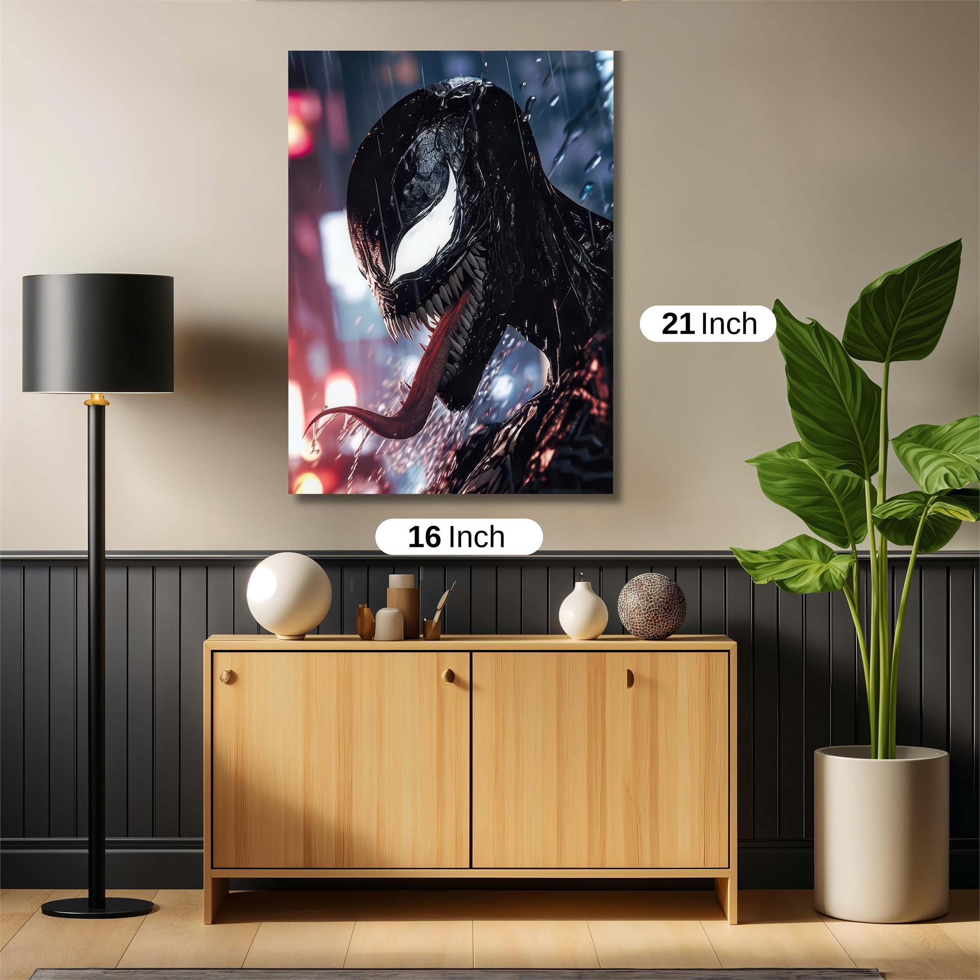 Venom Menacing Safe Wall Magnetic / M