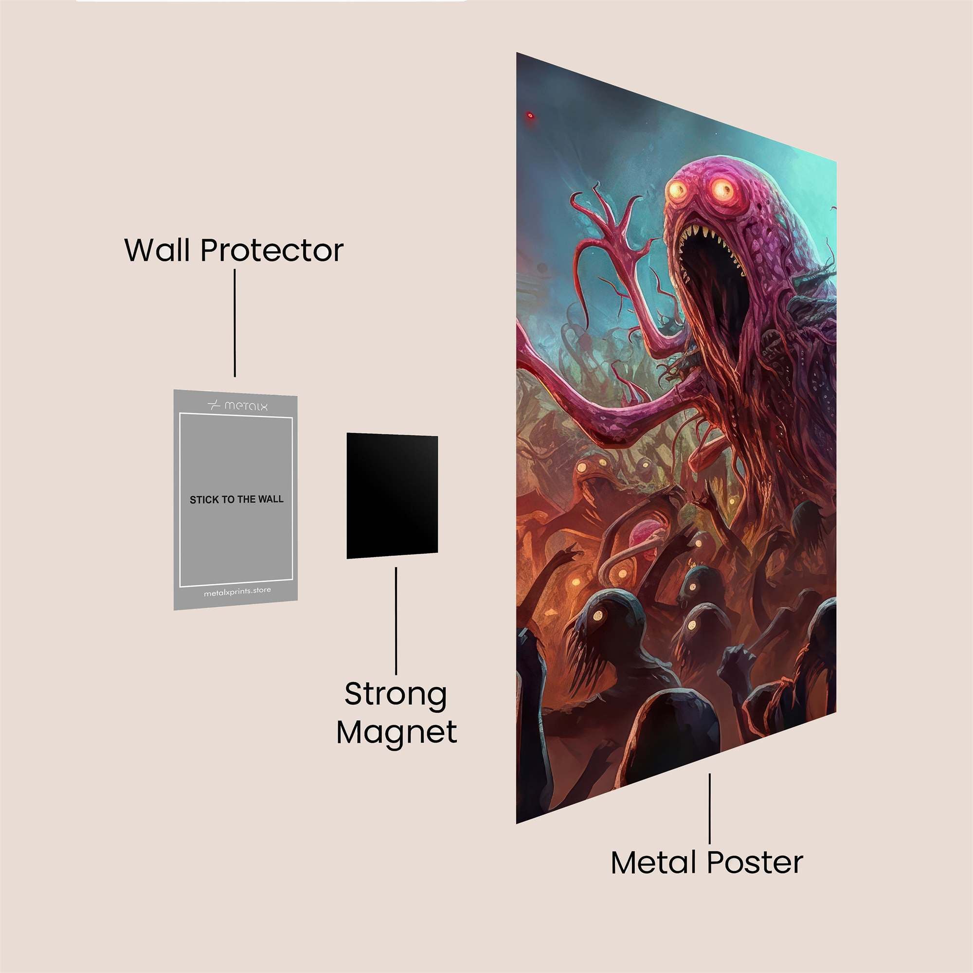 Cthulhu Chaos Safe Wall Magnetic / M