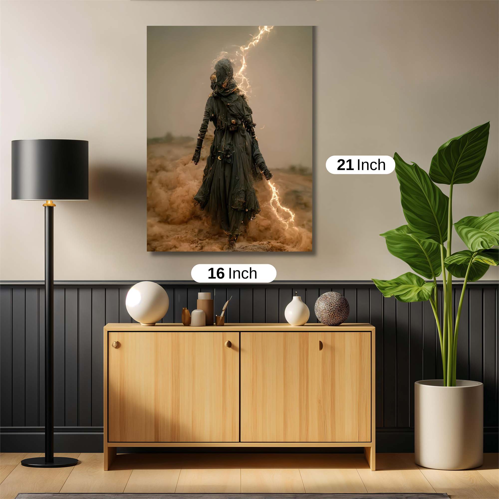 Wanderer's Wrath Safe Wall Magnetic / M