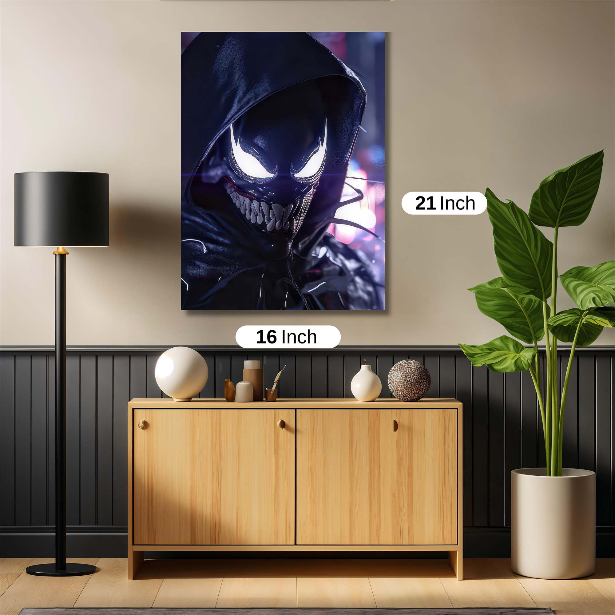 Venom Menace Safe Wall Magnetic / M