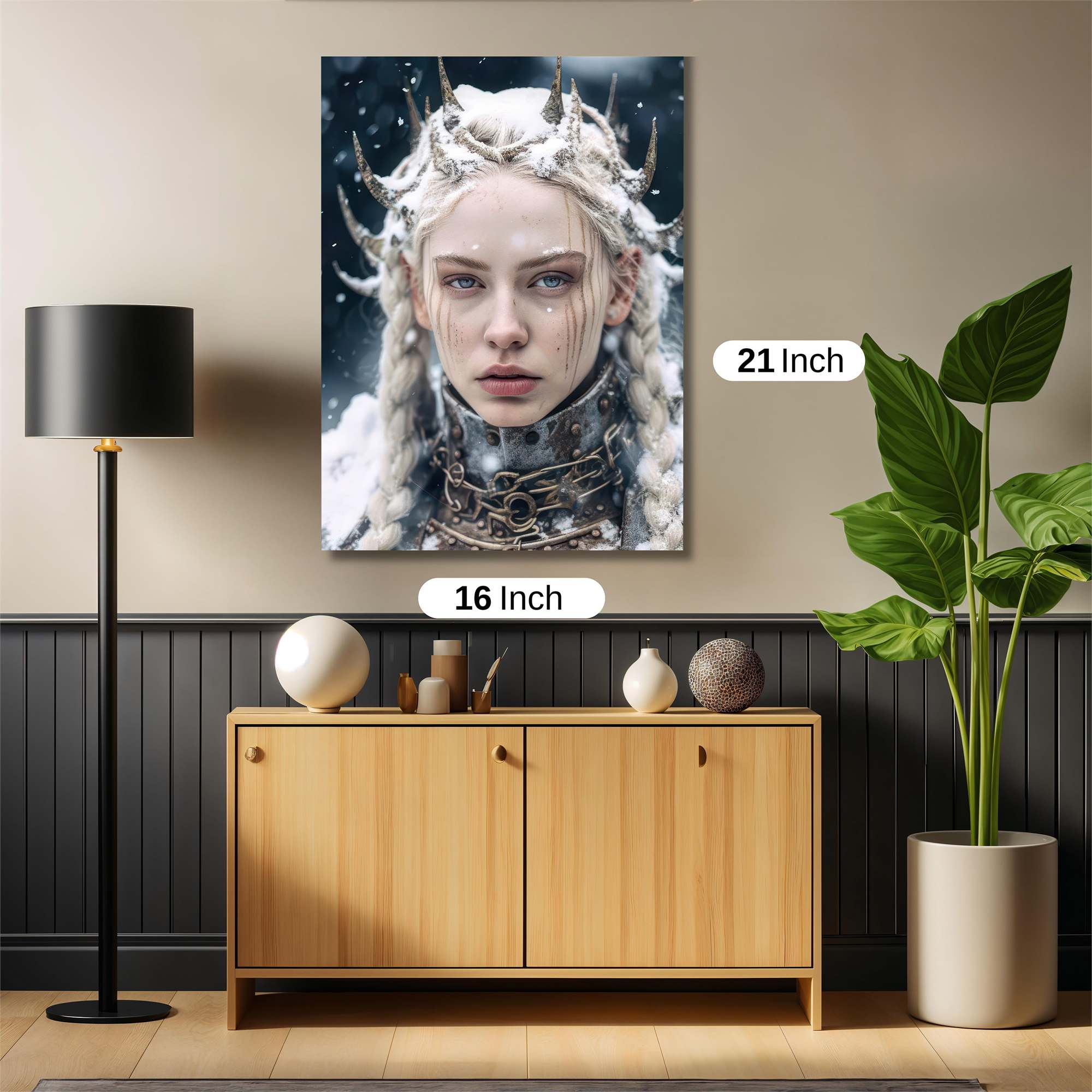 Ice Queen Safe Wall Magnetic / M