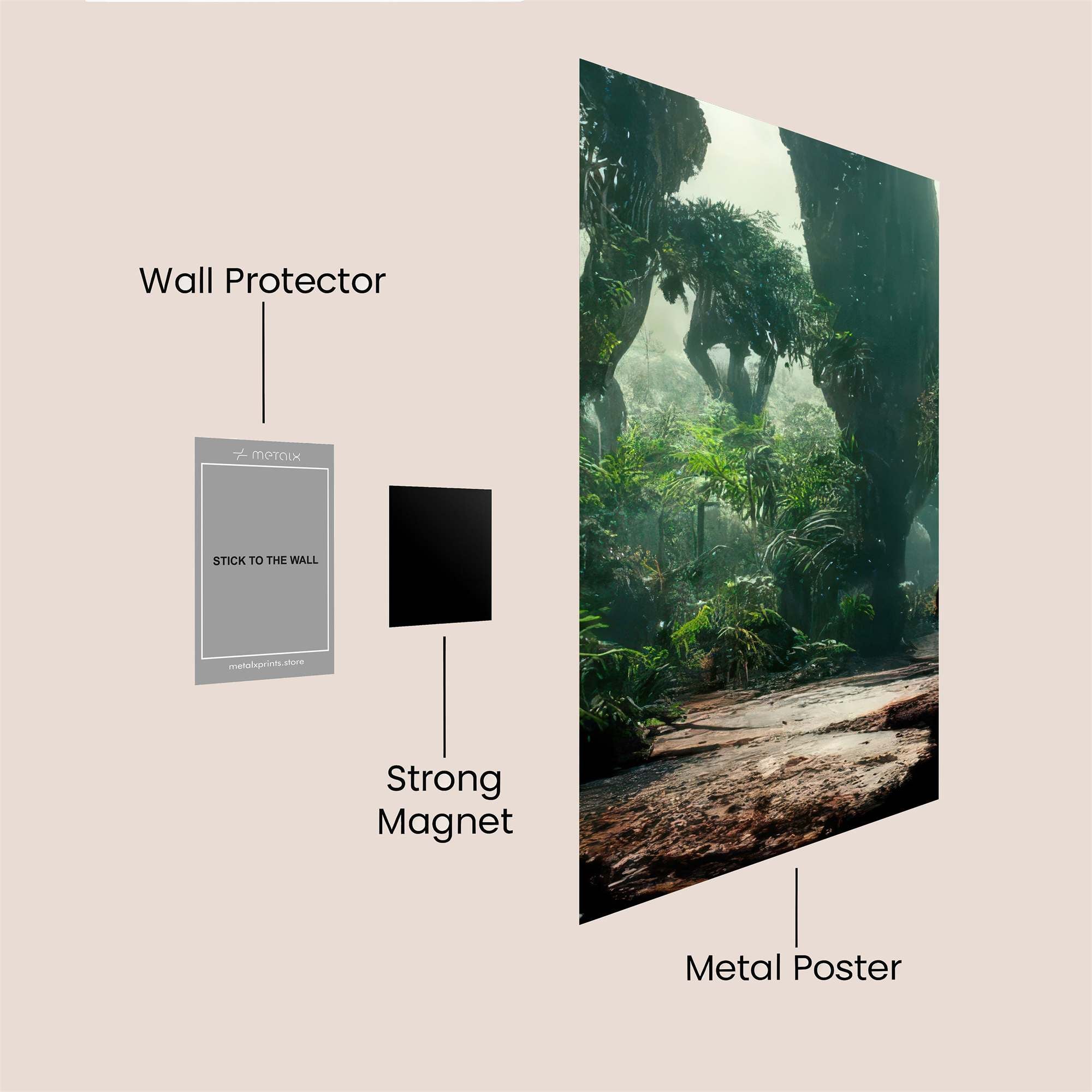 Archangel Radiant Safe Wall Magnetic / M