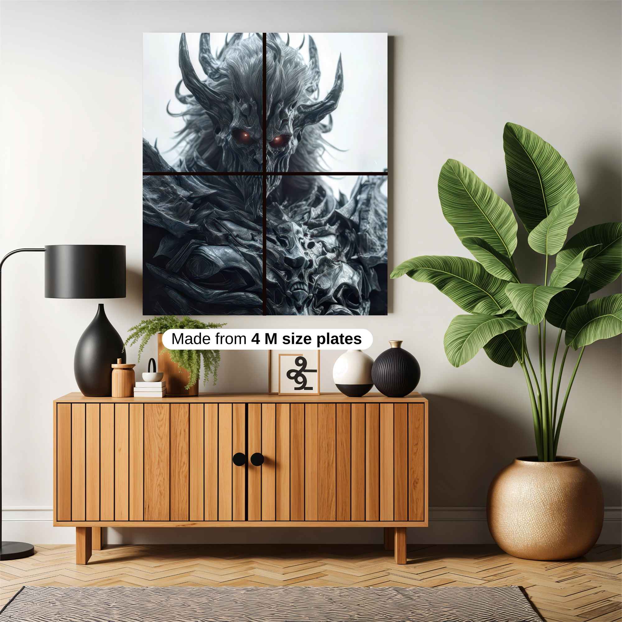 Demon Wrath Safe Wall Magnetic / M