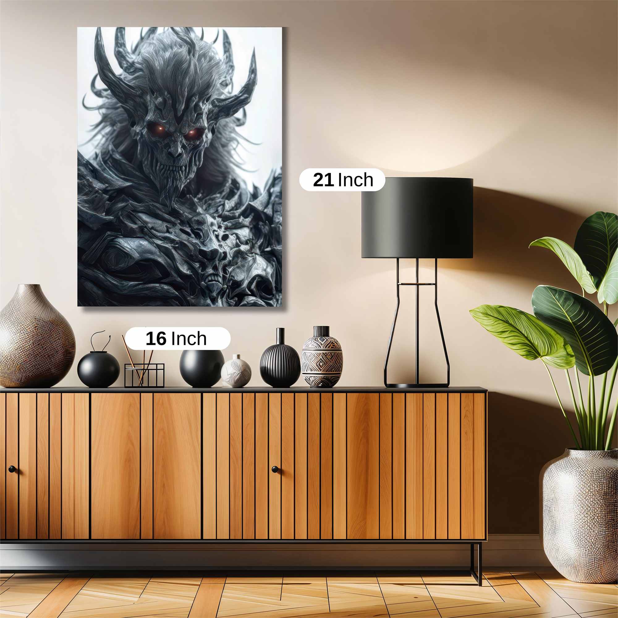 Demon Wrath Safe Wall Magnetic / M