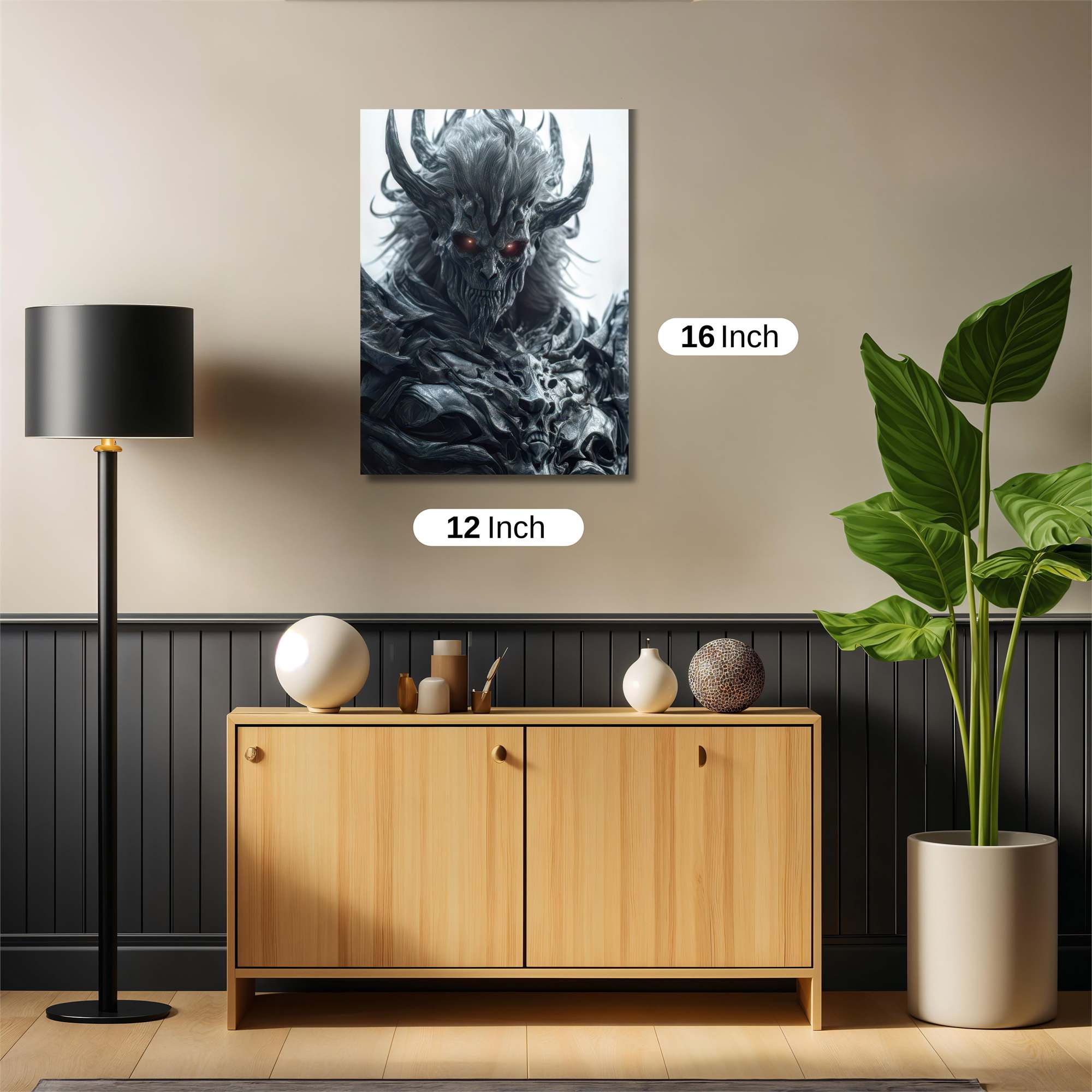 Demon Wrath Safe Wall Magnetic / M