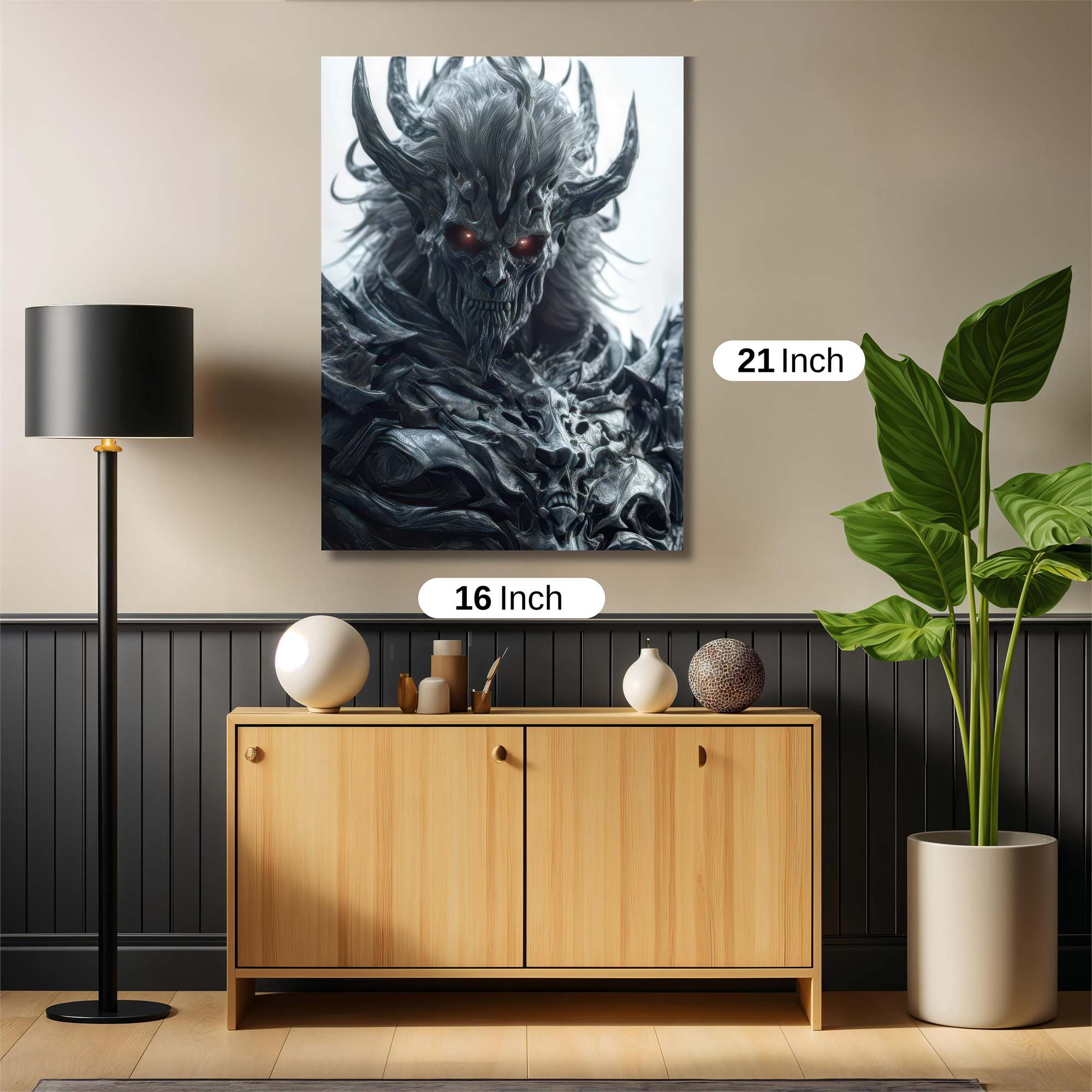 Demon Wrath Safe Wall Magnetic / M