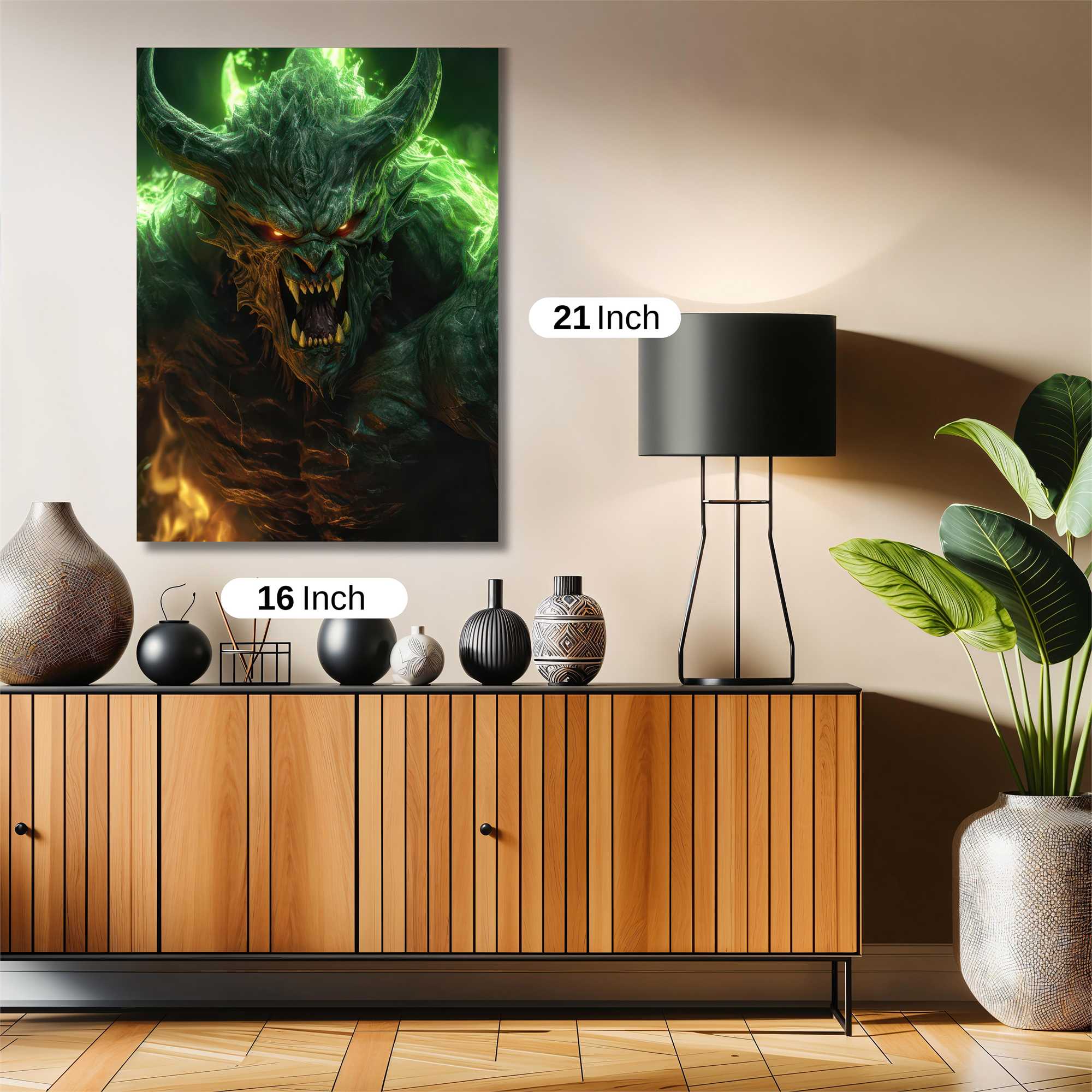 Demon Rage Safe Wall Magnetic / M