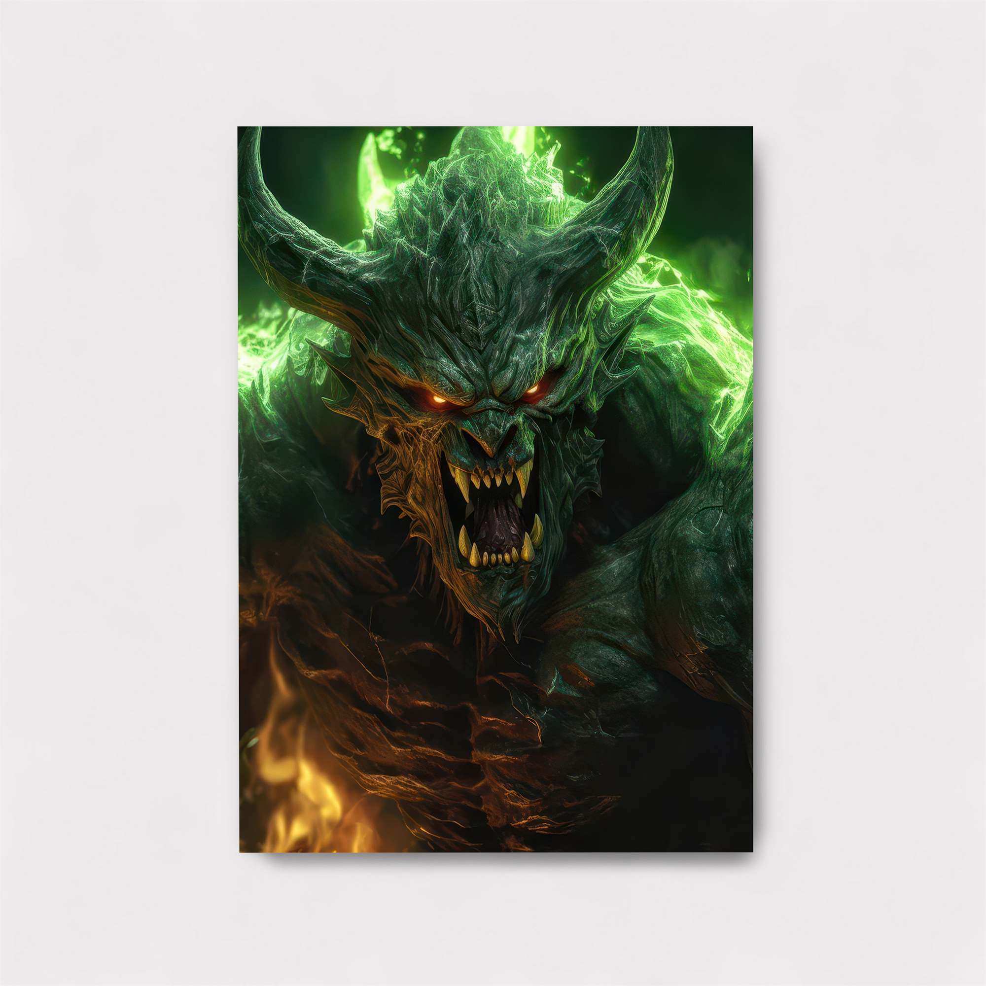Demon Rage Safe Wall Magnetic / M