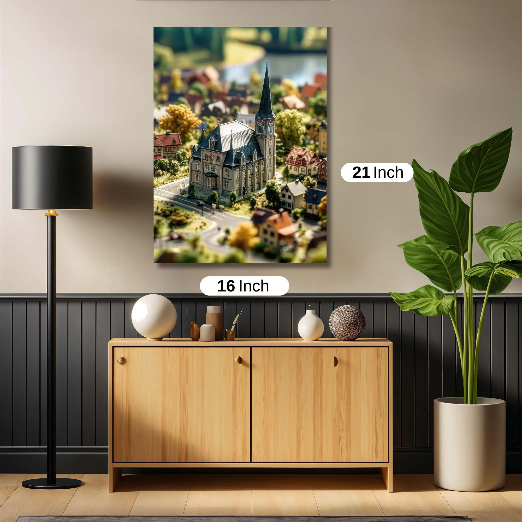 Miniature Tranquility Safe Wall Magnetic / M