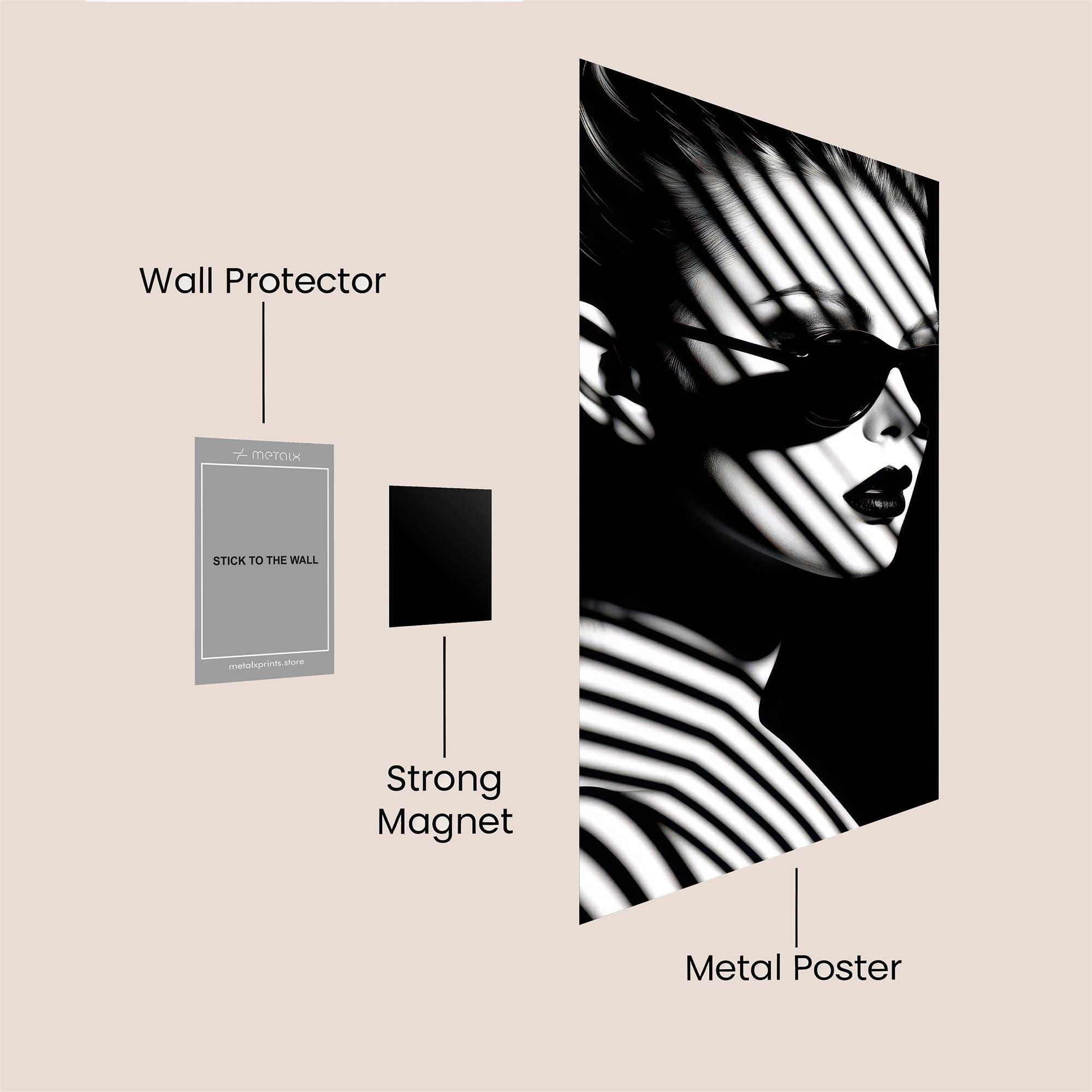 ShadowedMystery Safe Wall Magnetic / M
