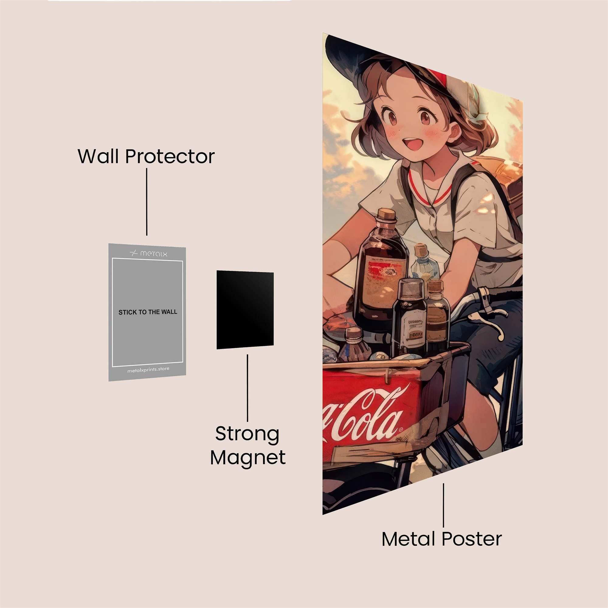 Courier Joy Safe Wall Magnetic / M