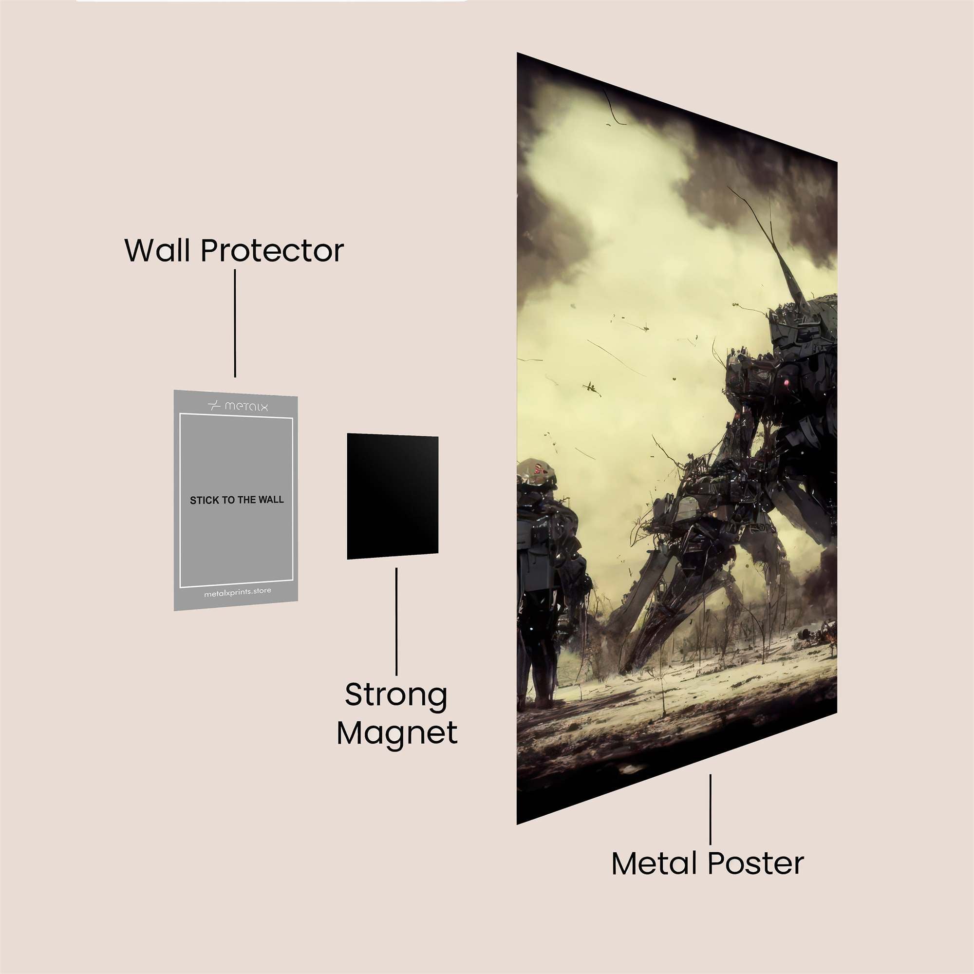 Cosmic Queens Safe Wall Magnetic / M