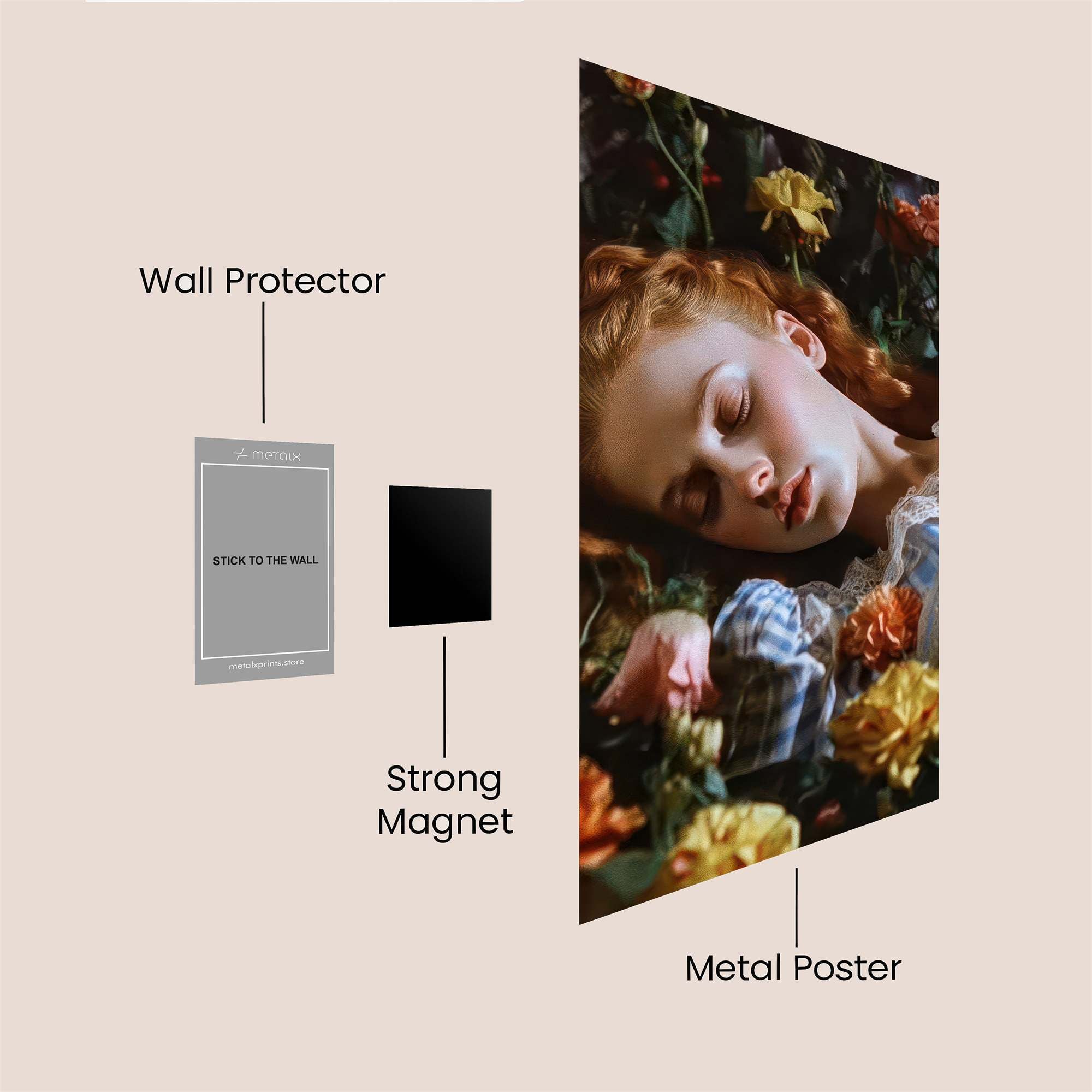 Alice Dreamy Safe Wall Magnetic / M