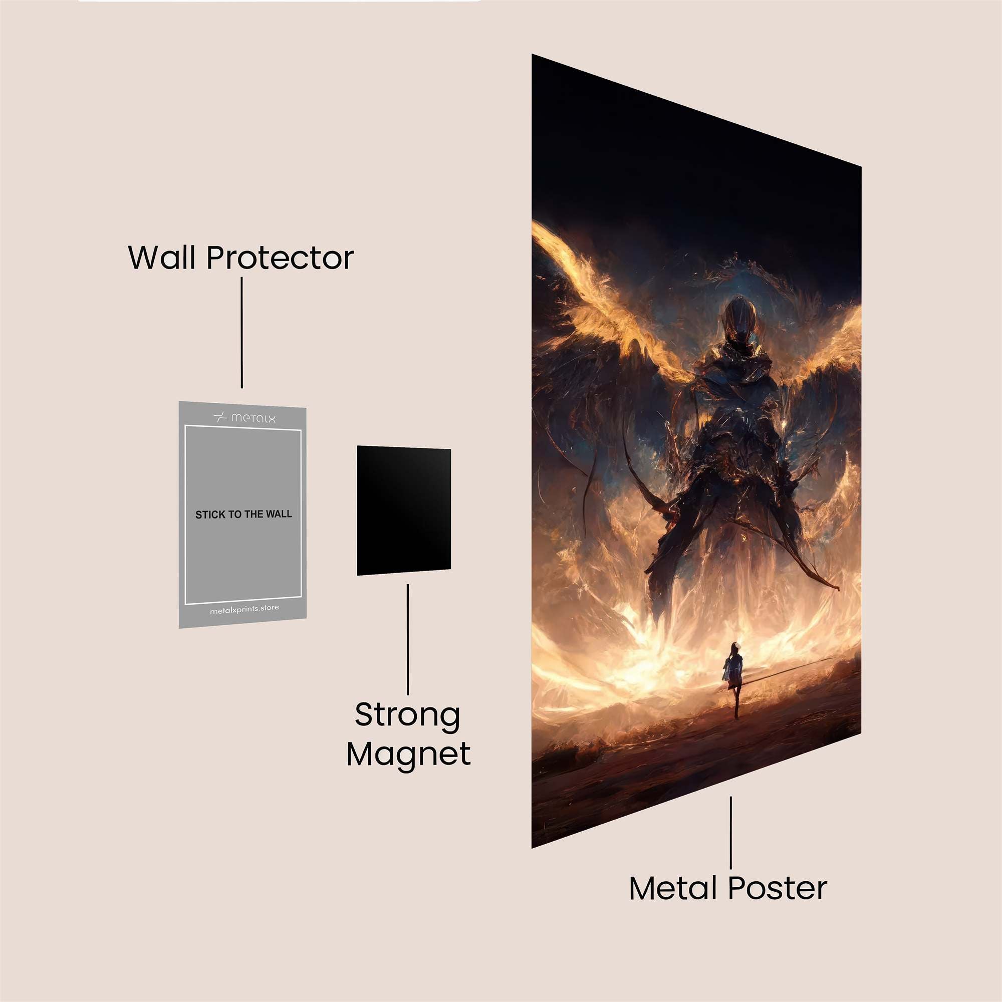 Archangel Ascendant Safe Wall Magnetic / M
