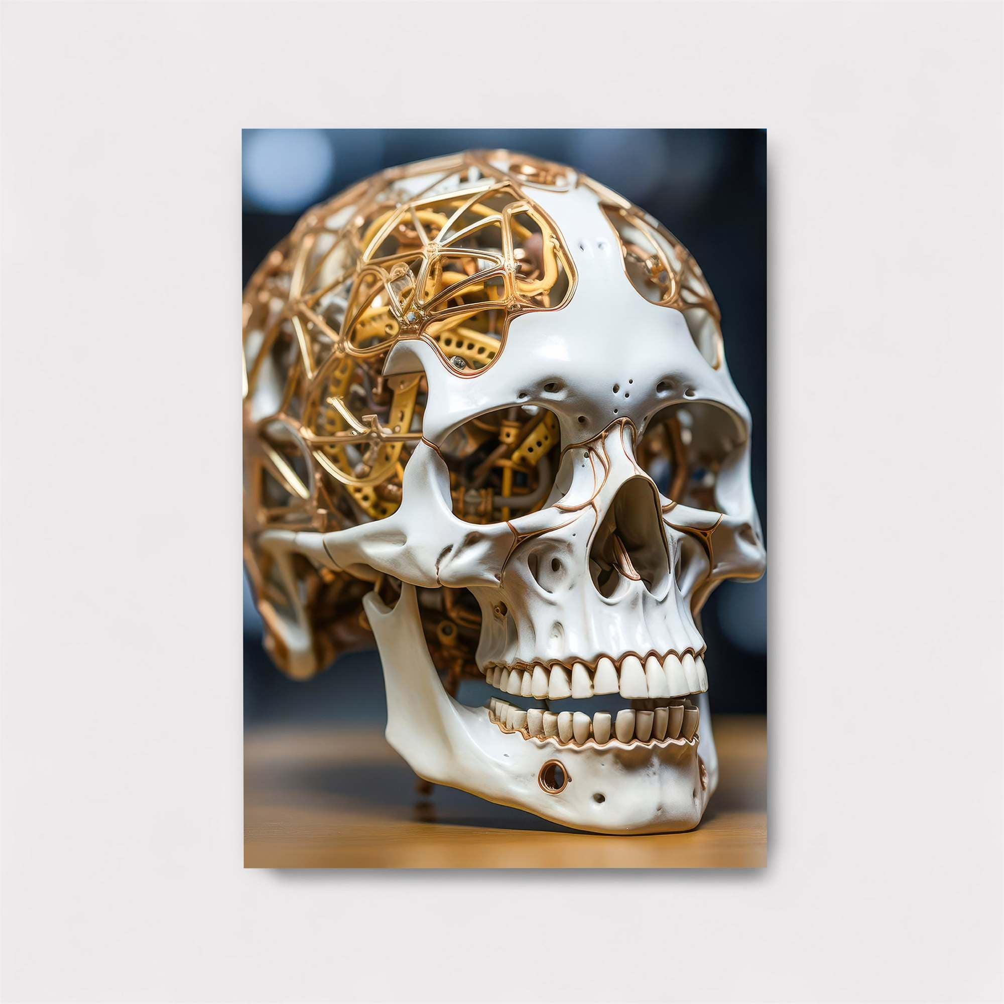 Cyber Skull Safe Wall Magnetic / M