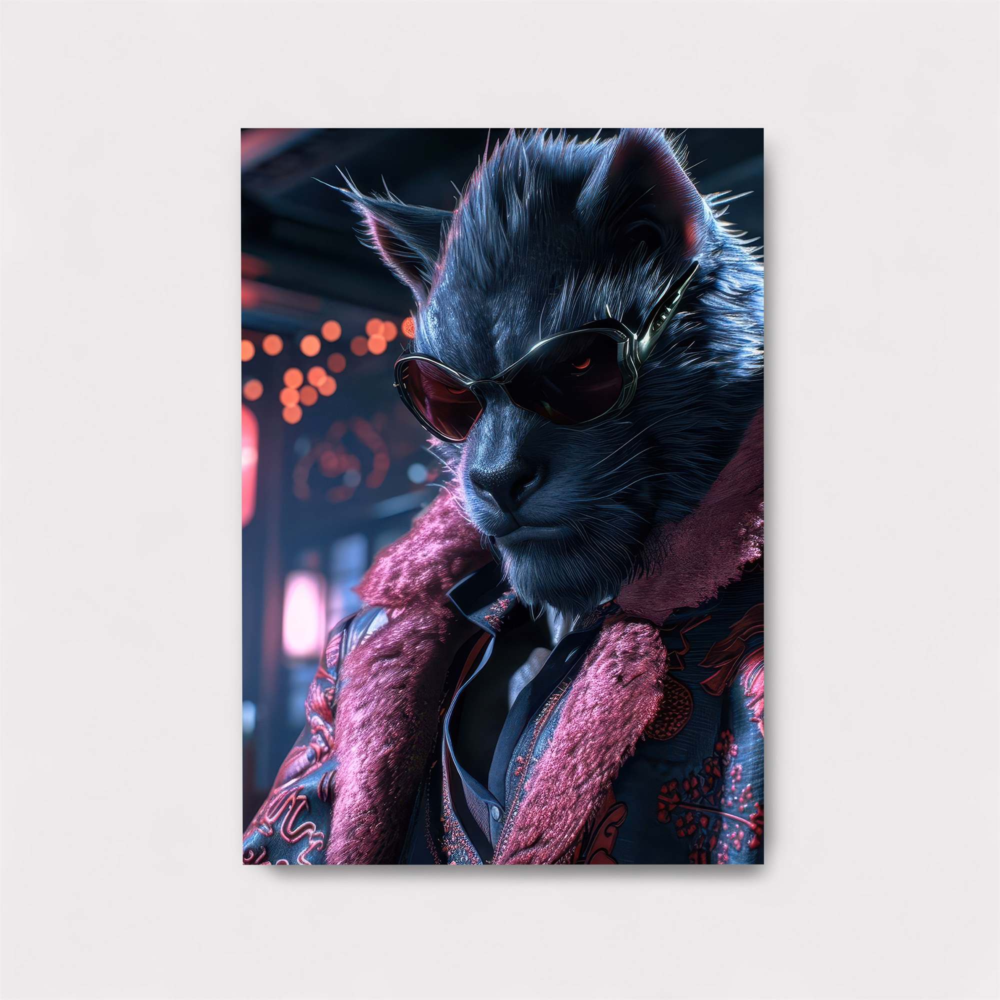 Cat Swagger Safe Wall Magnetic / M