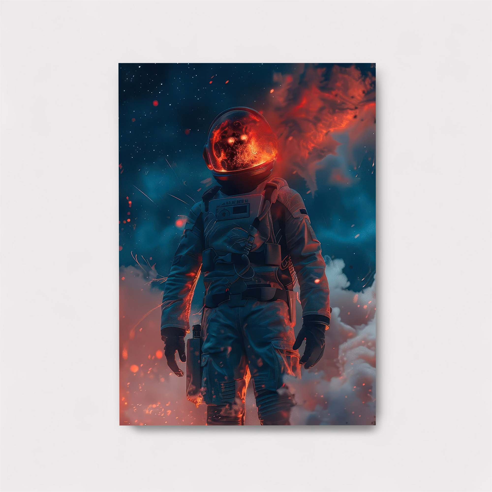 Astronaut Inferno Safe Wall Magnetic / M