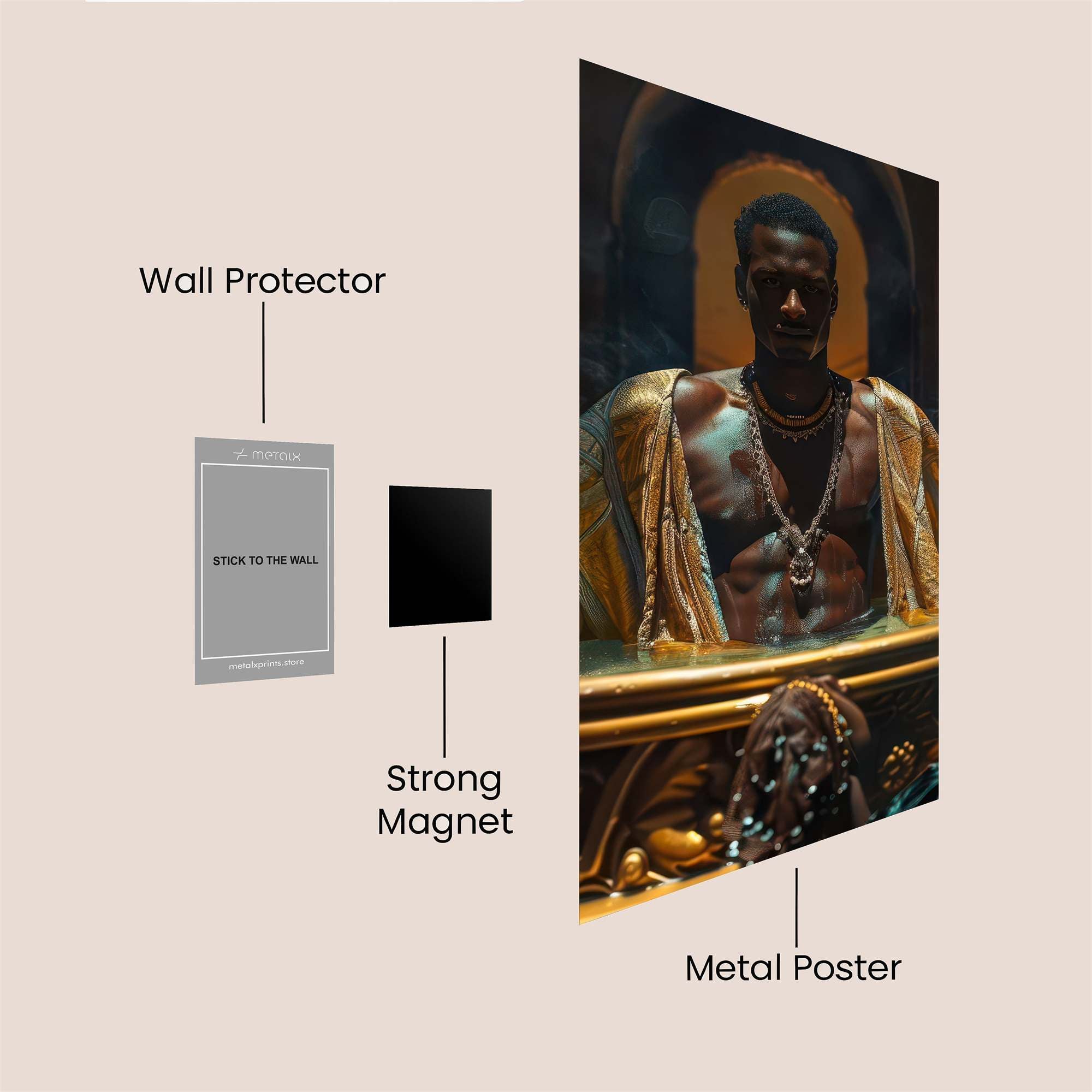 Emperor Serene Safe Wall Magnetic / M