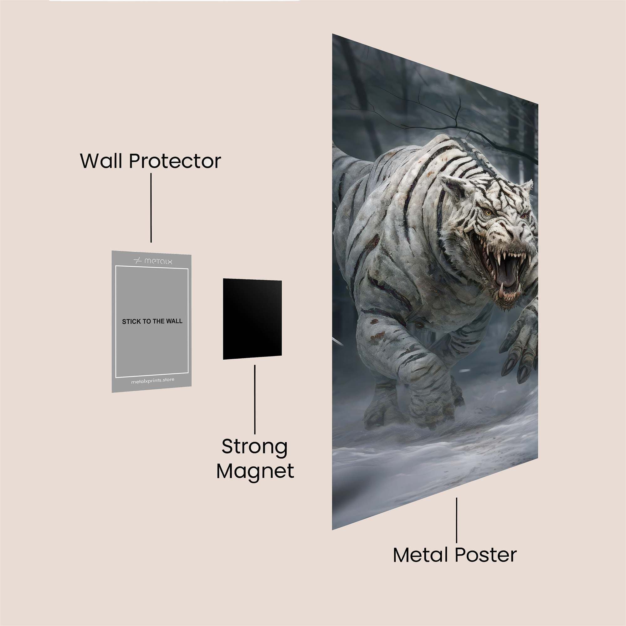 Frostbeast Safe Wall Magnetic / M