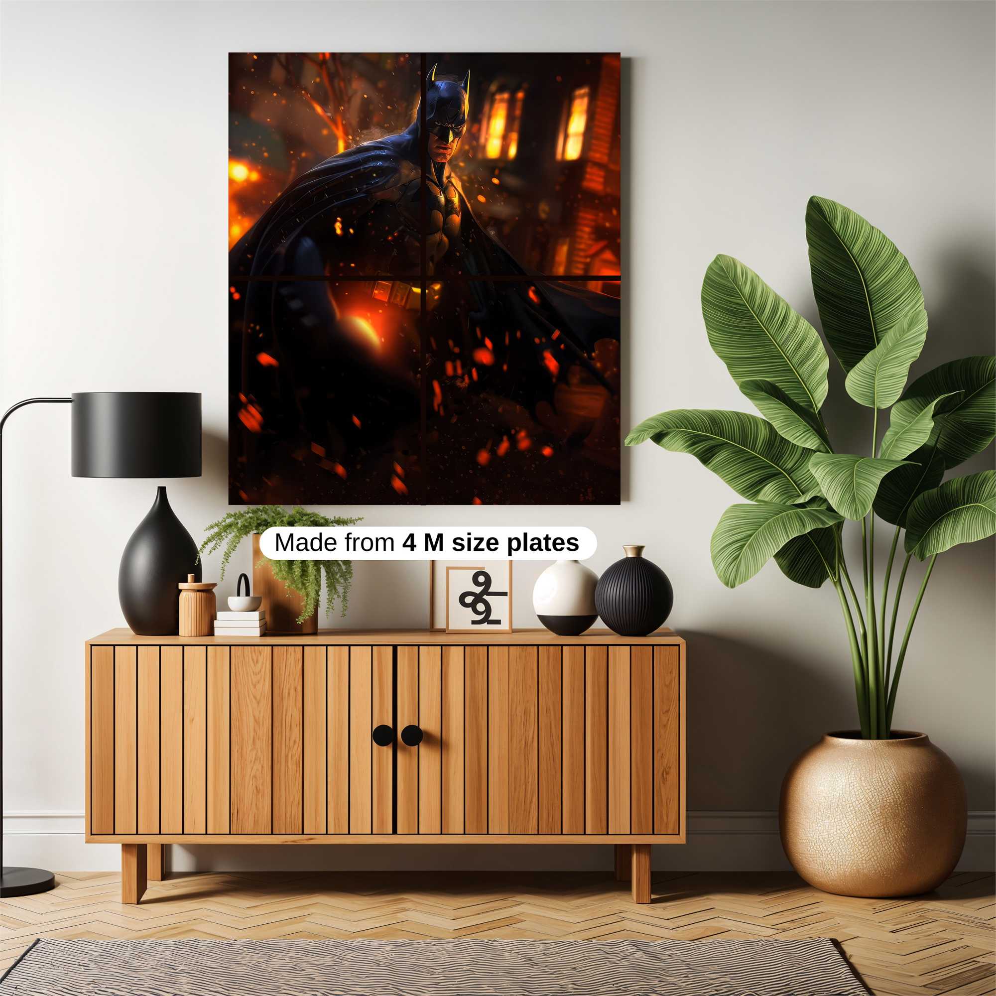 Batman Inferno Safe Wall Magnetic / M