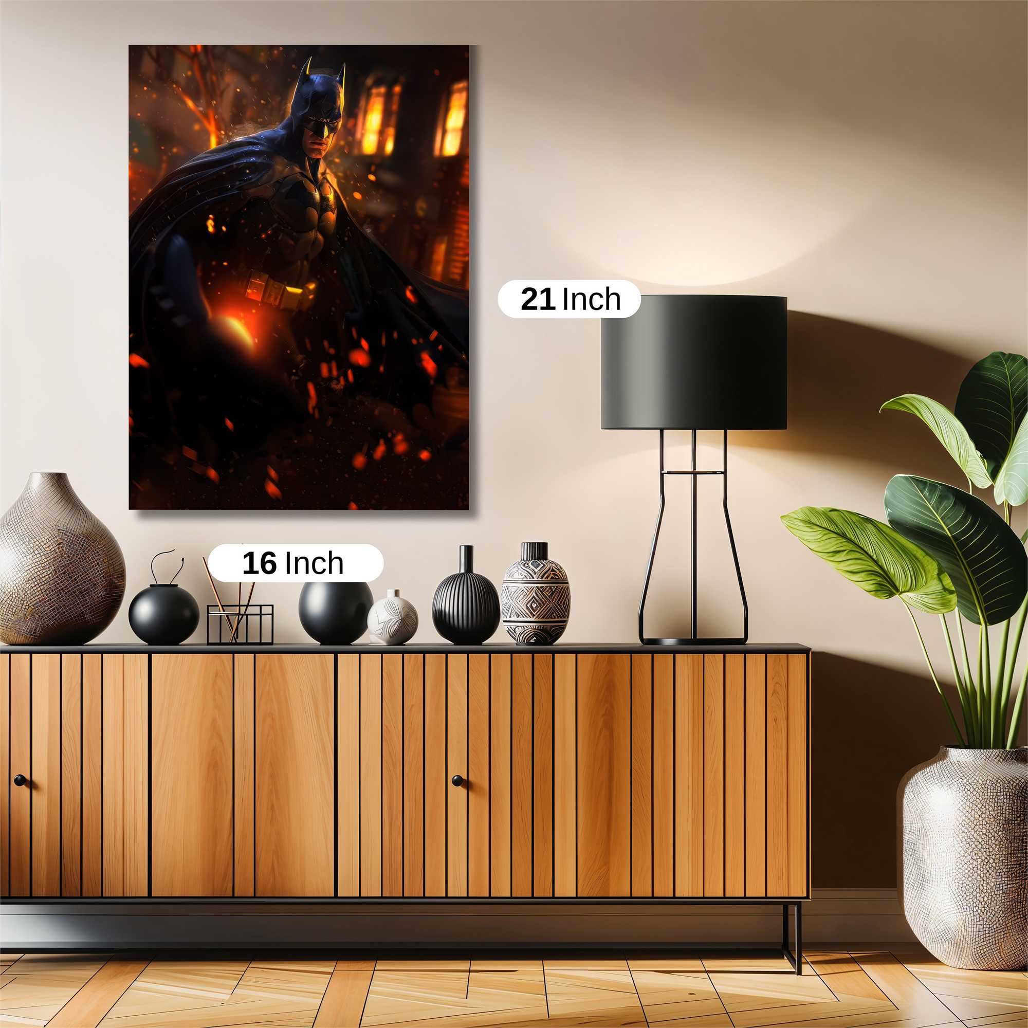 Batman Inferno Safe Wall Magnetic / M