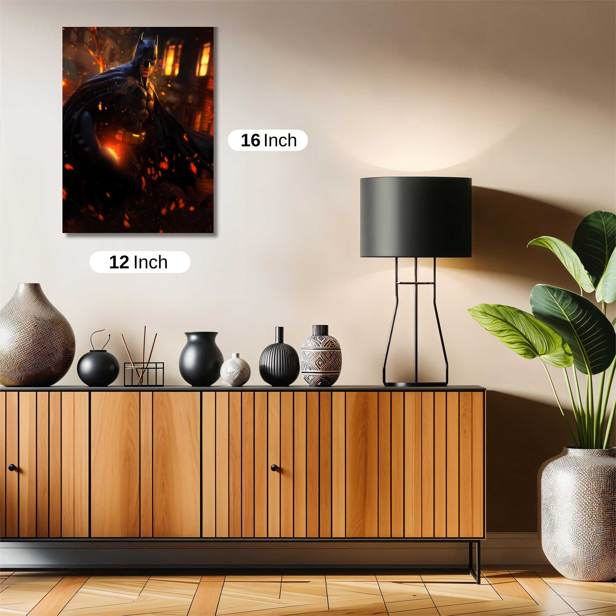 Batman Inferno Safe Wall Magnetic / M