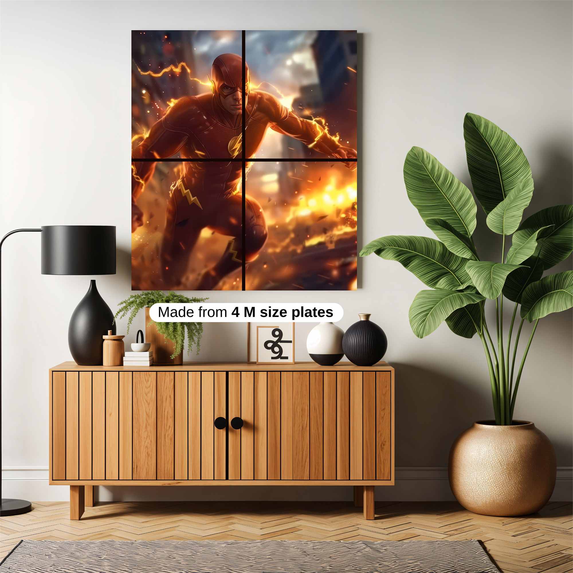 Flash Ignited Safe Wall Magnetic / M